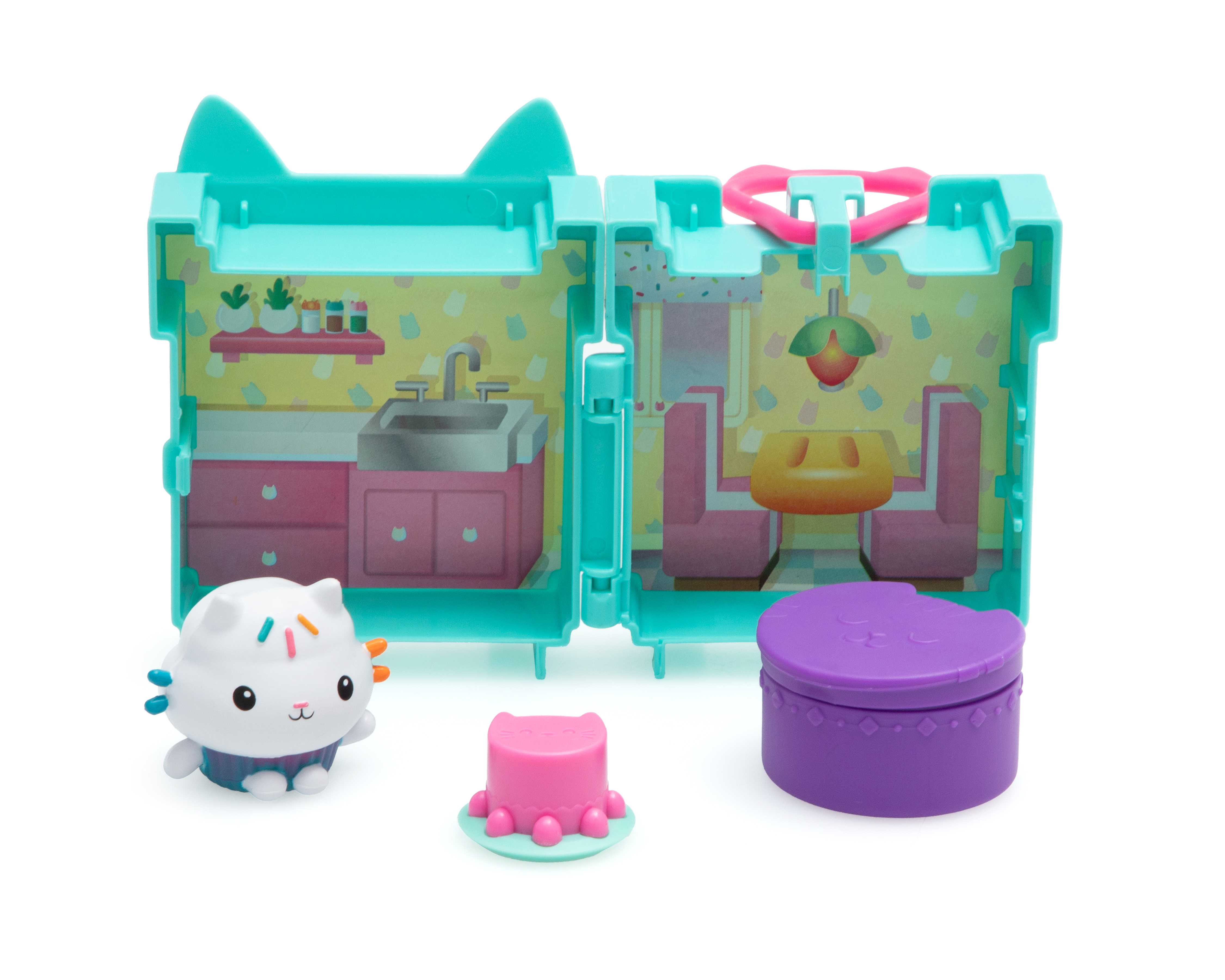 Foto 1 | Foto 1 | Miniset con Gancho Gabby's Dollhouse 1 Set al Azar