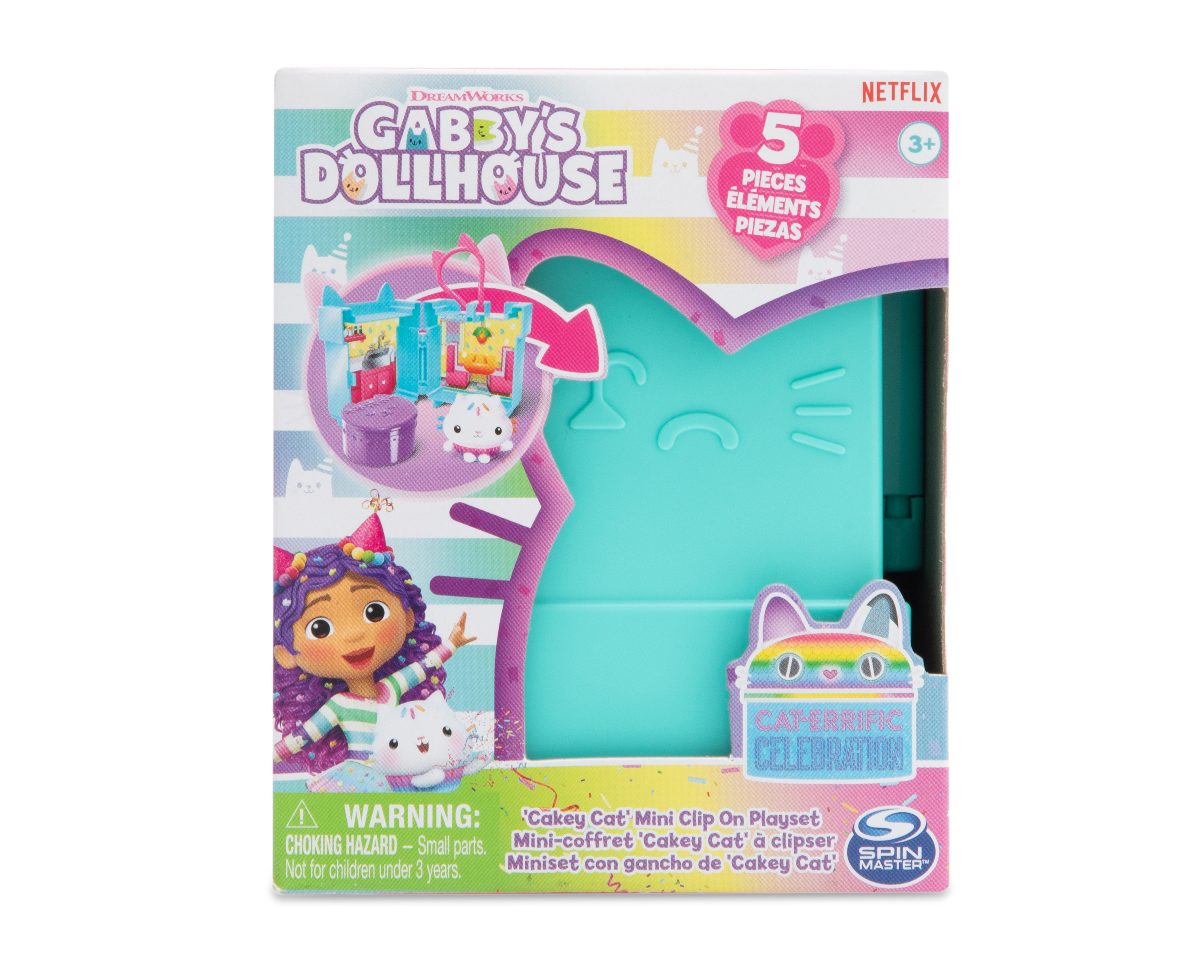 Foto 3 | Foto 3 | Miniset con Gancho Gabby's Dollhouse 1 Set al Azar