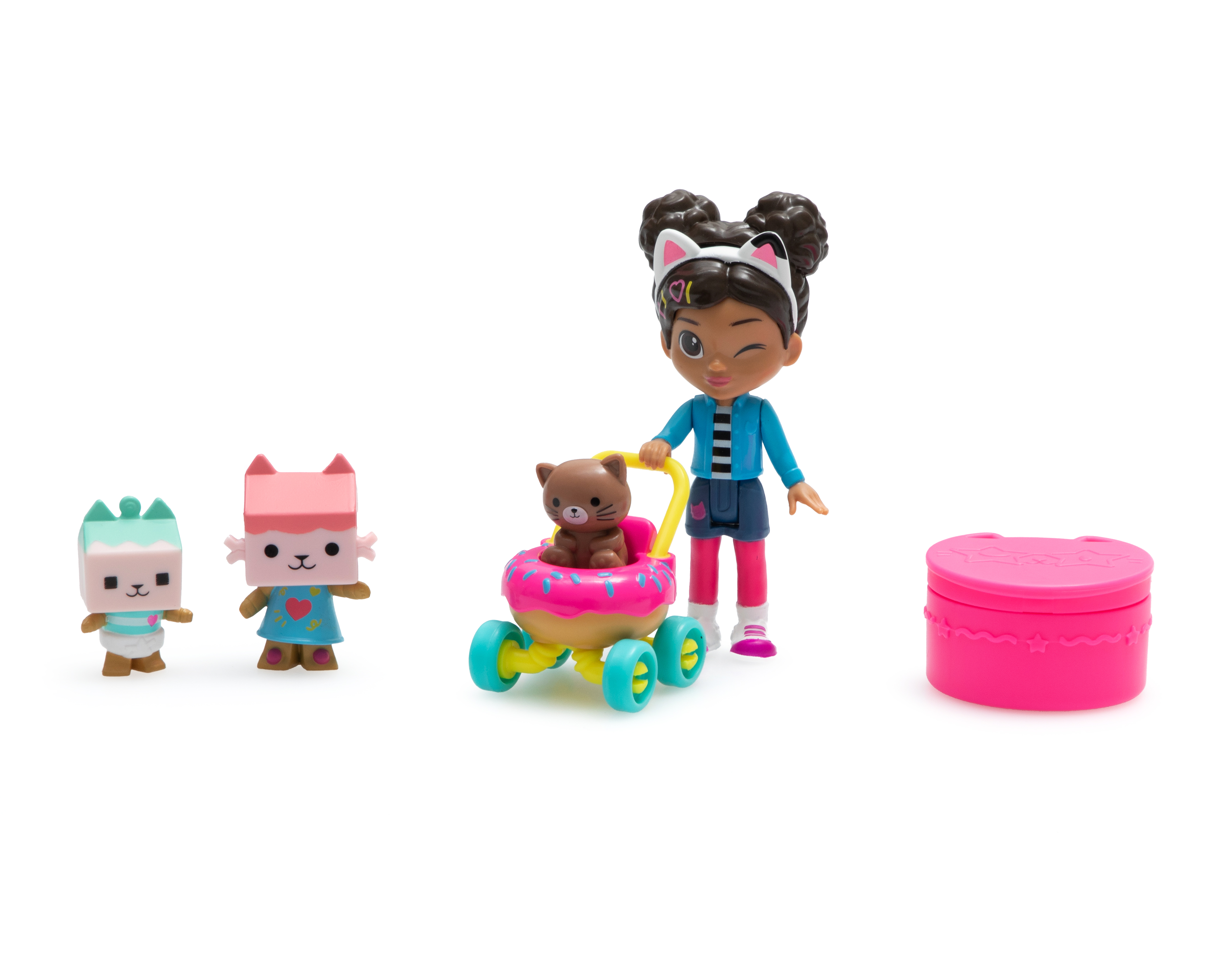 Set de Figuras Gabby Cuidado de Gatitos Gabby's Dollhouse