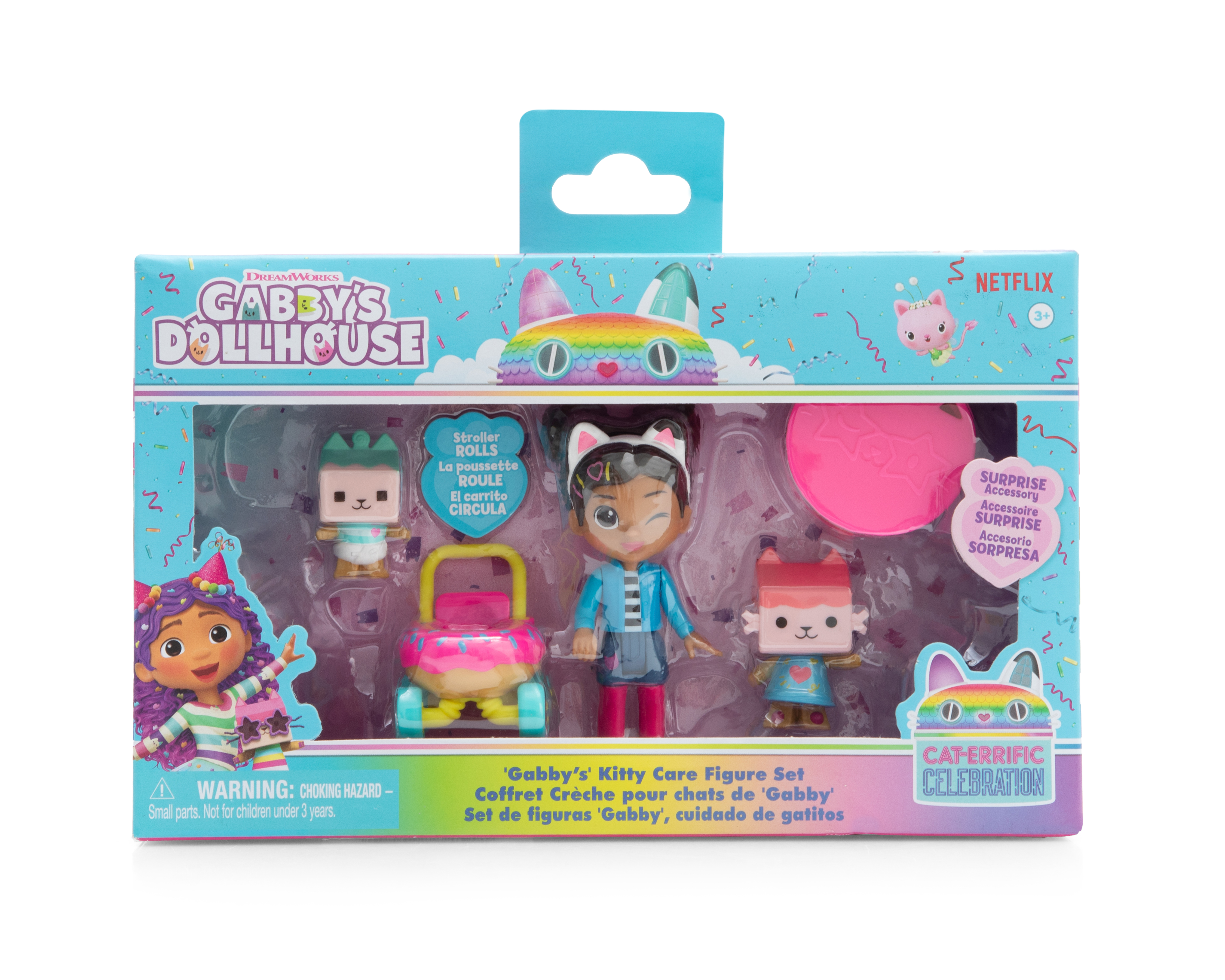 Foto 4 pulgar | Foto 3 | Set de Figuras Gabby Cuidado de Gatitos Gabby's Dollhouse