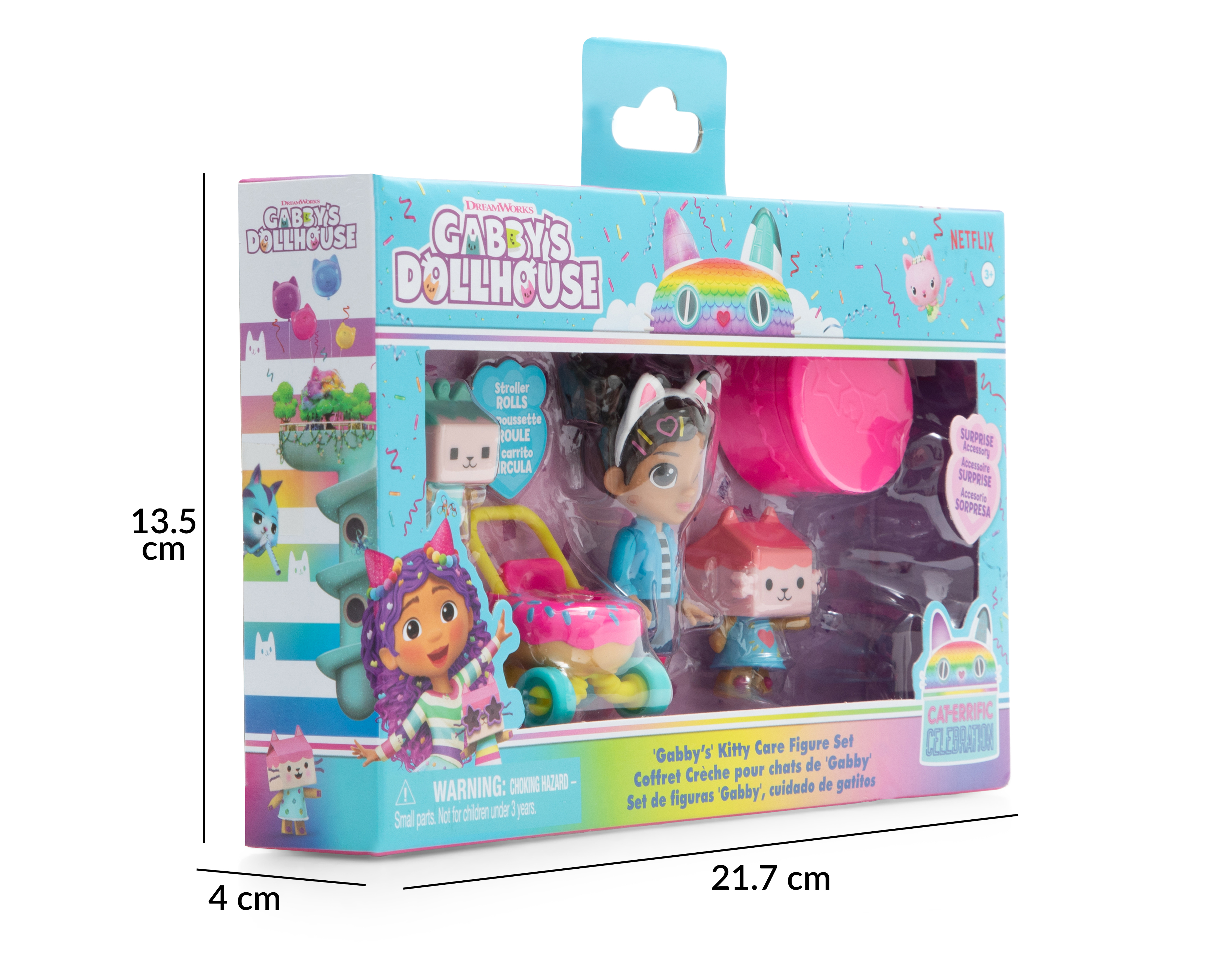 Foto 5 pulgar | Foto 4 | Set de Figuras Gabby Cuidado de Gatitos Gabby's Dollhouse