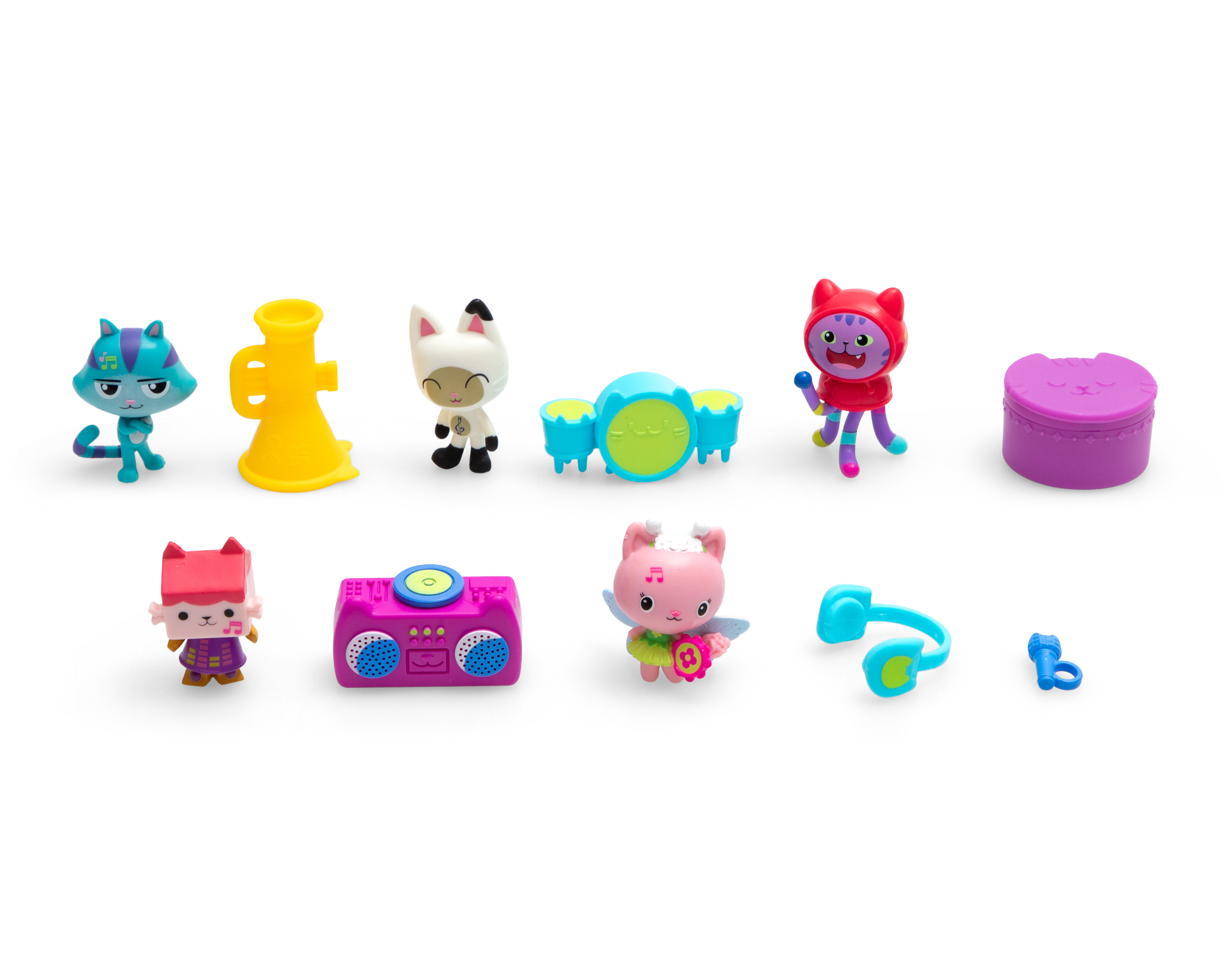 Foto 2 | Foto 2 | Set de Figuras Juego Musical Gabby y Sus Amigos Gabbys Dollhouse con Accesorios