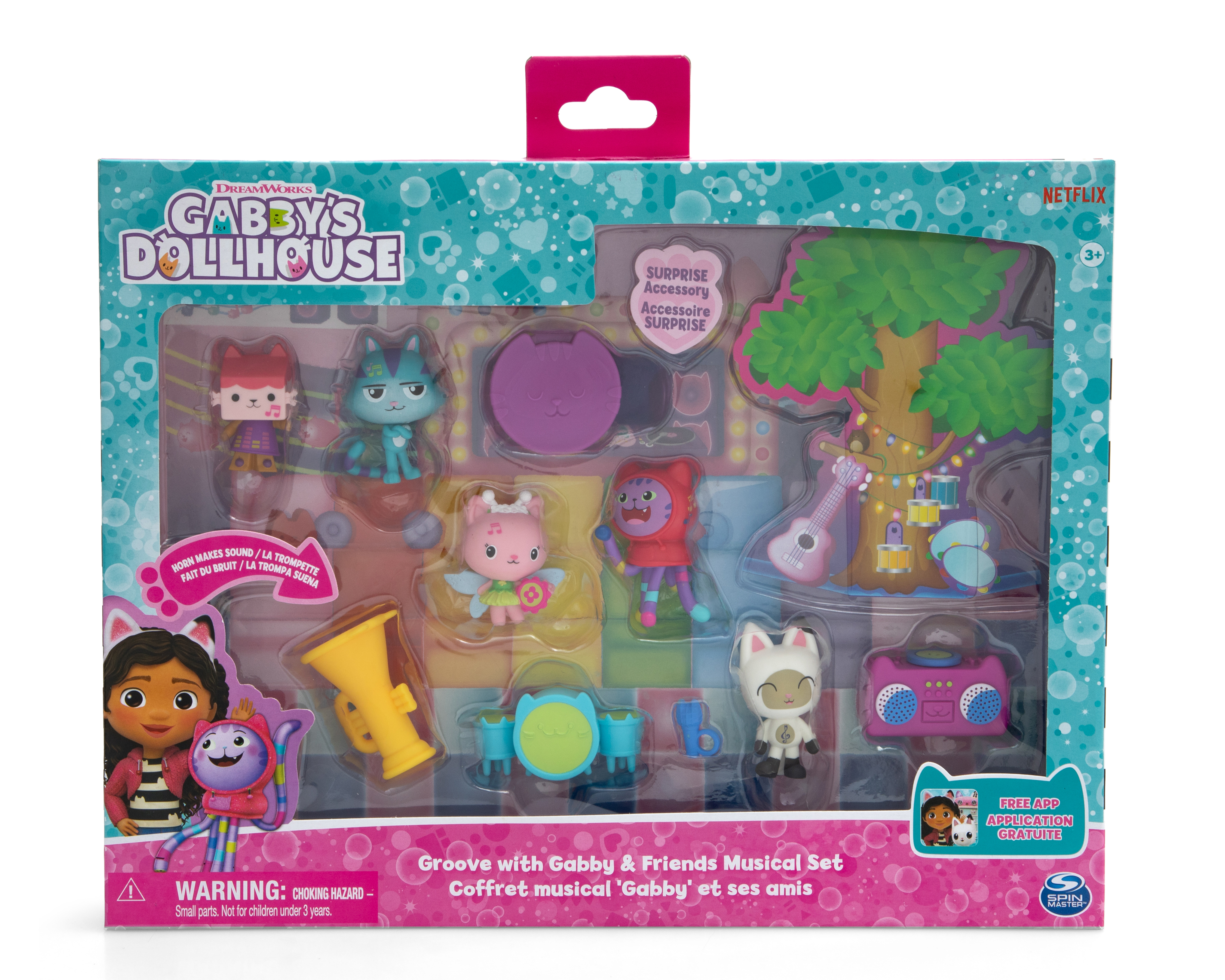 Foto 4 pulgar | Foto 3 | Set de Figuras Juego Musical Gabby y Sus Amigos Gabbys Dollhouse con Accesorios