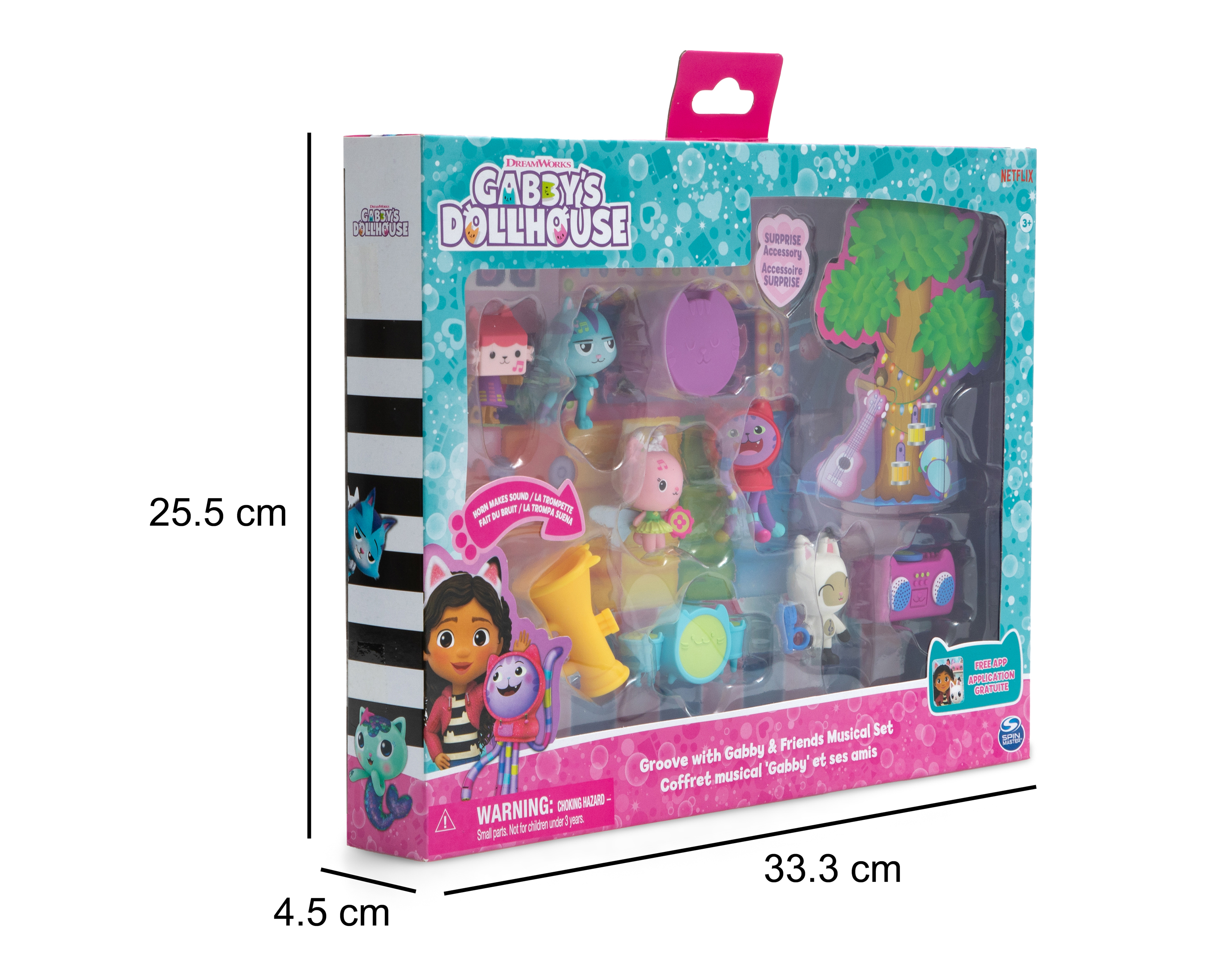 Foto 5 pulgar | Foto 4 | Set de Figuras Juego Musical Gabby y Sus Amigos Gabbys Dollhouse con Accesorios