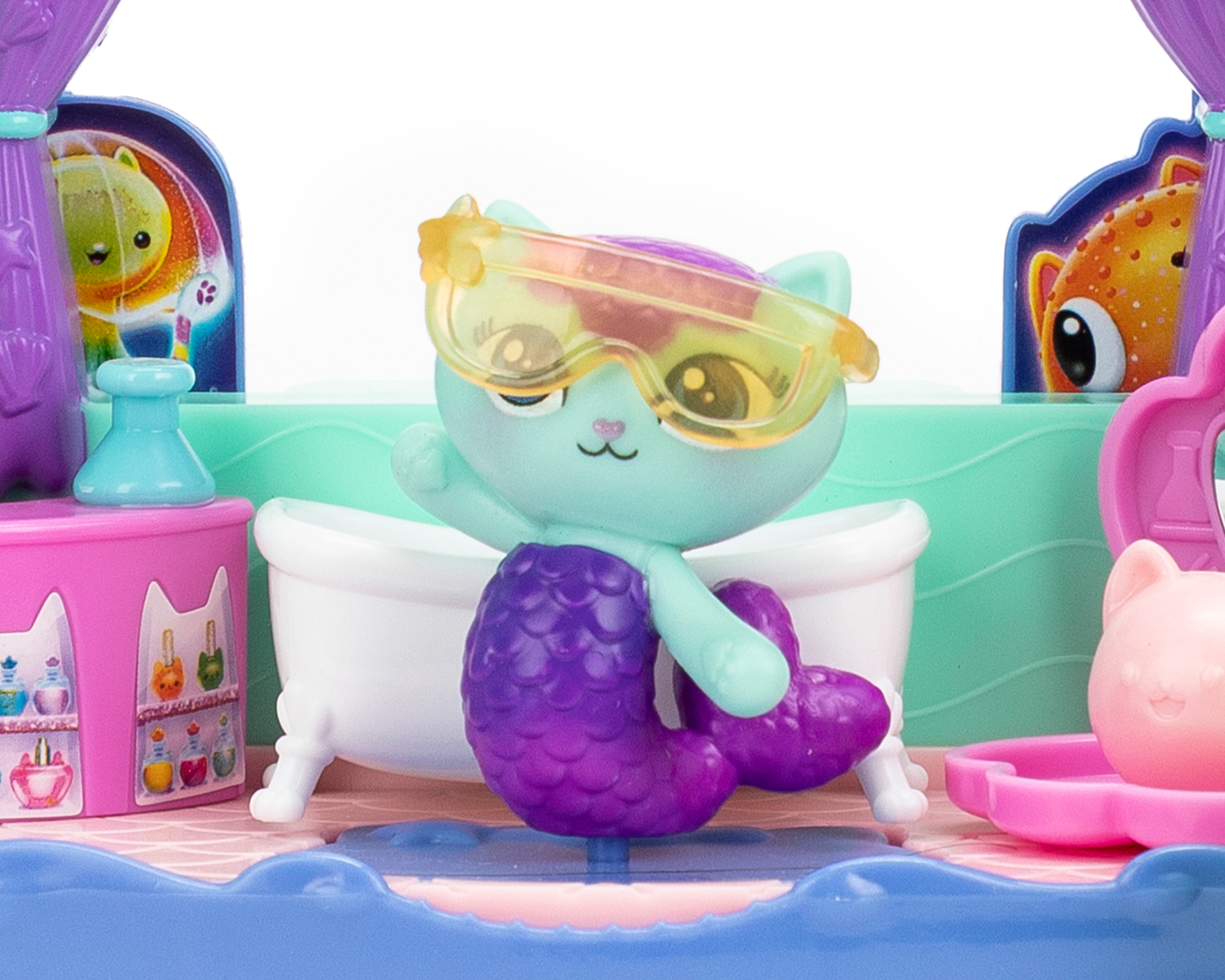 Foto 3 pulgar | Foto 2 | MerCat Spa-wesome Bathroom Gabby's Dollhouse