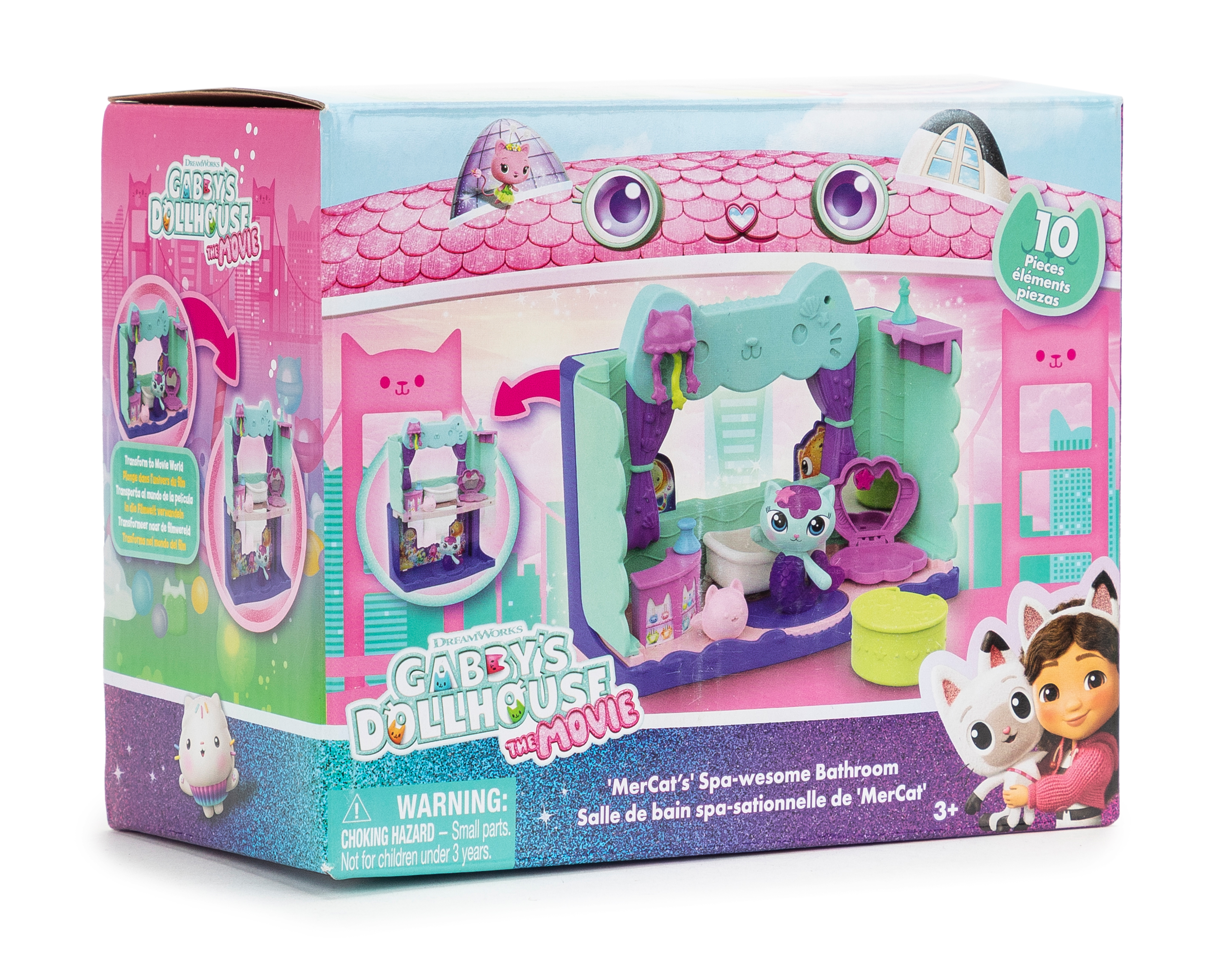 Foto 6 | Foto 6 | MerCat Spa-wesome Bathroom Gabby's Dollhouse