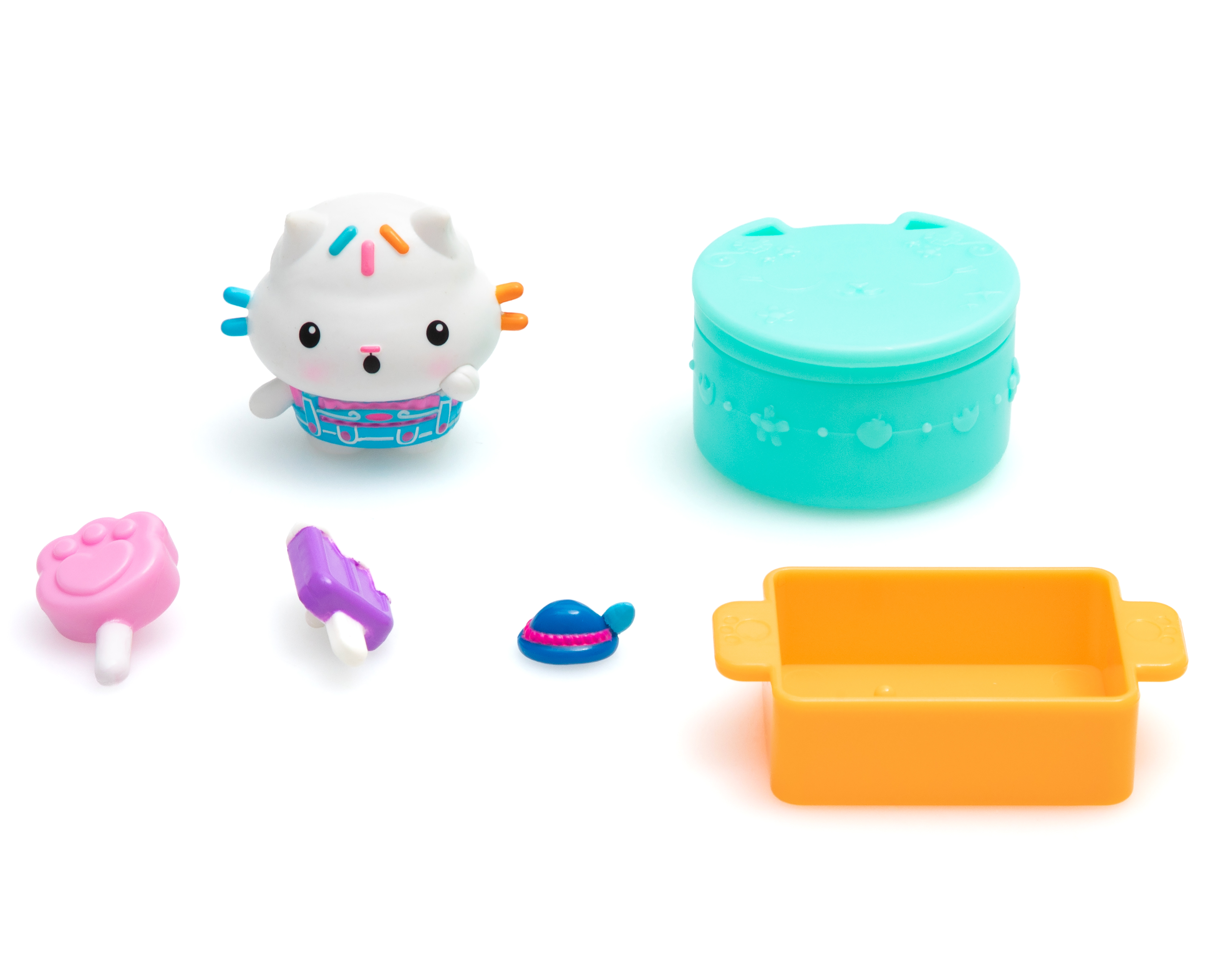 Foto 2 | Foto 2 | Balcón Friandises de Cakey Cat Gabby's Dollhouse la Película 7 Piezas