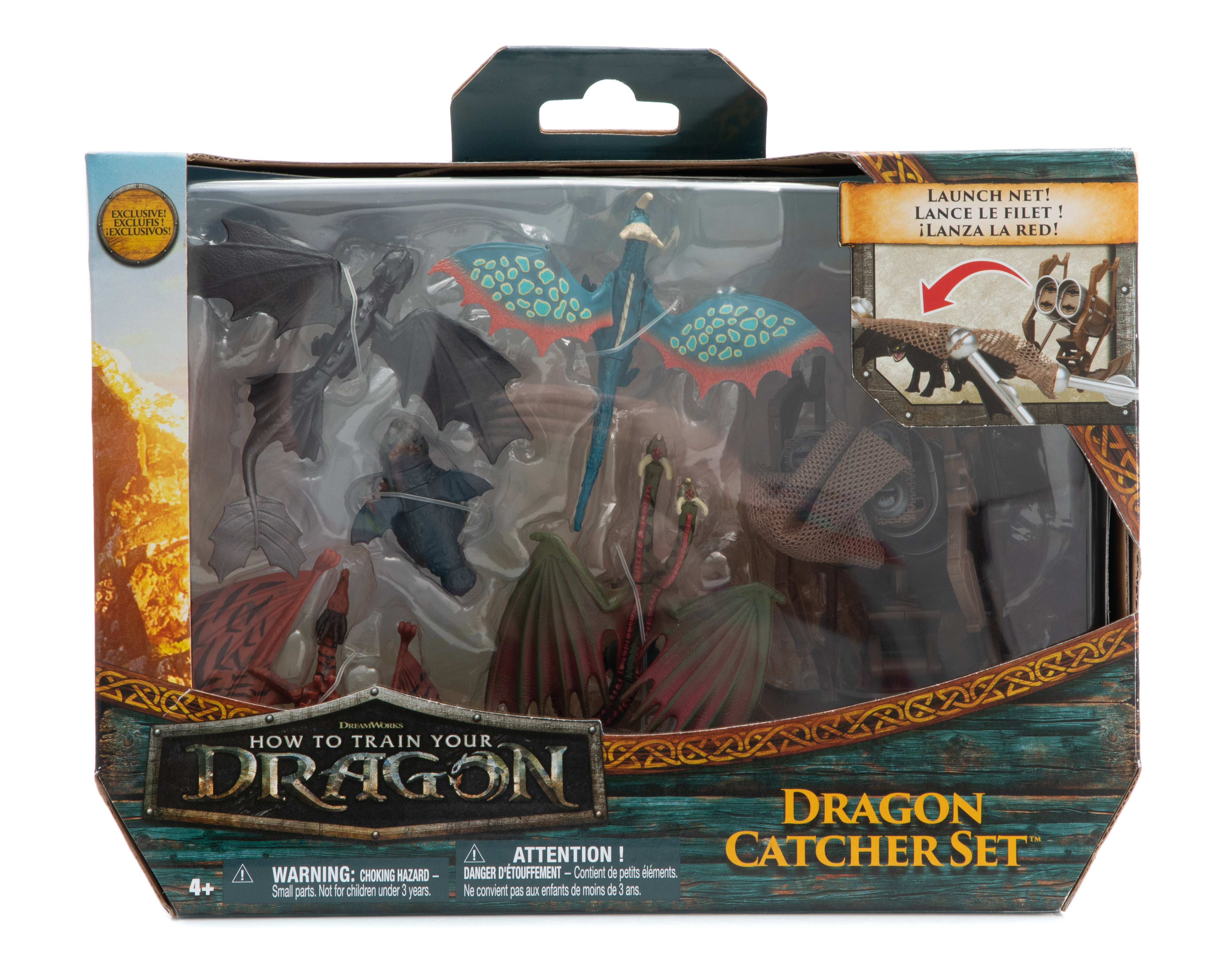 Foto 4 pulgar | Foto 3 | Set de Juego Atrapa Dragones Dragons Cómo Entrenar a Tu Dragon