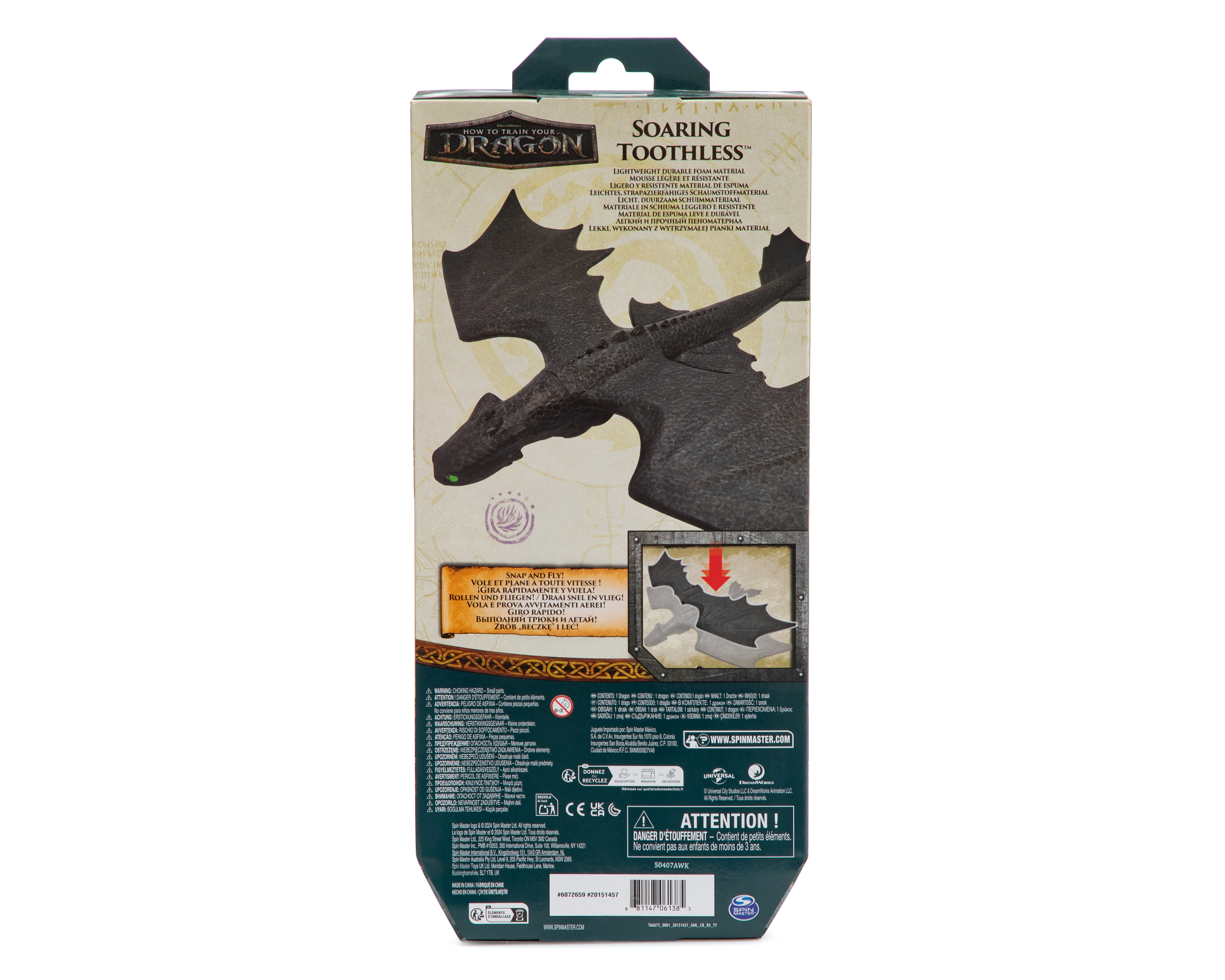 Foto 5 pulgar | Foto 4 | Chimuelo Figura de Acción Dragons Cómo Entrenar a tu Dragón