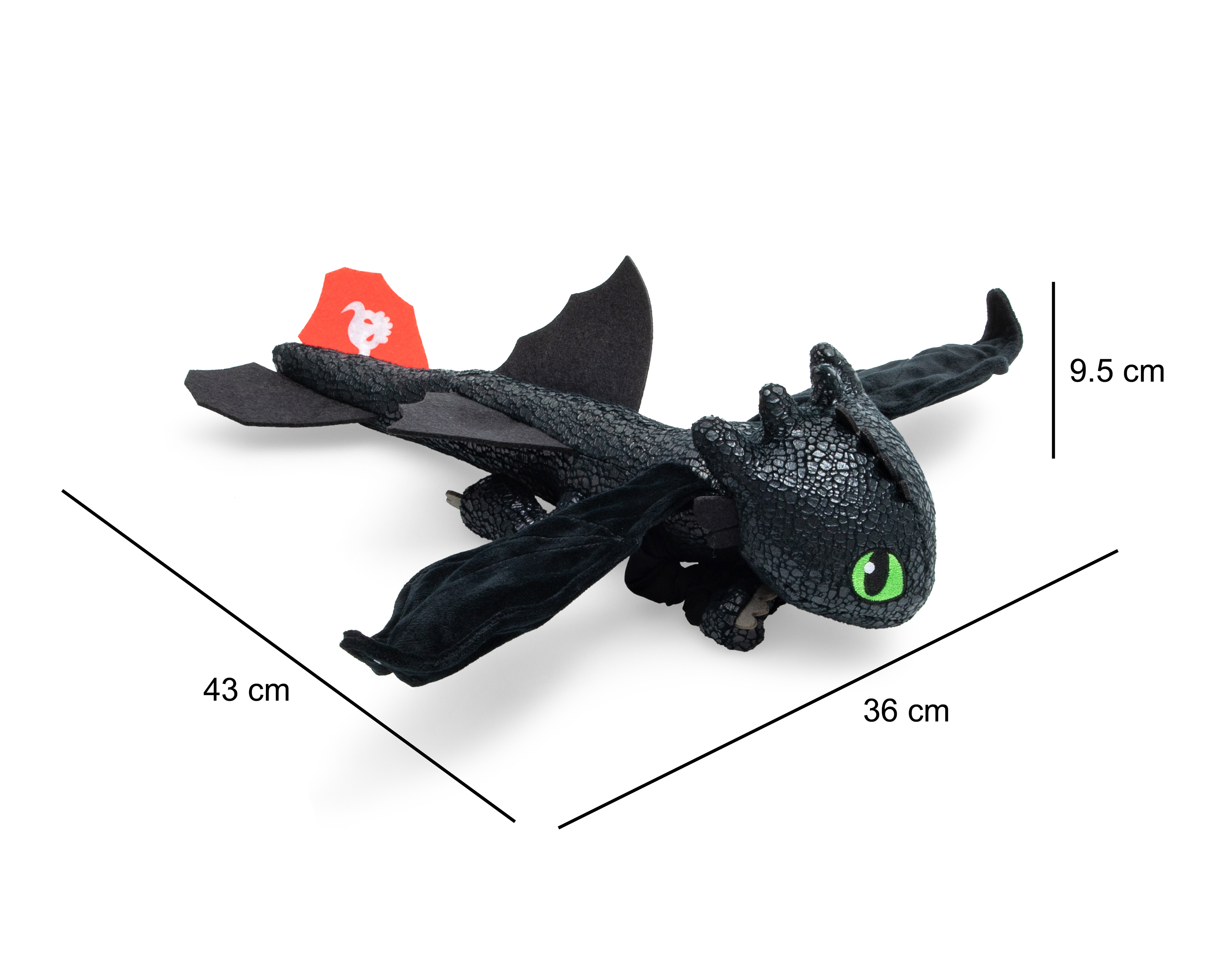 Foto 6 pulgar | Foto 5 | Chimuelo Volador de Peluche 9.5 cm