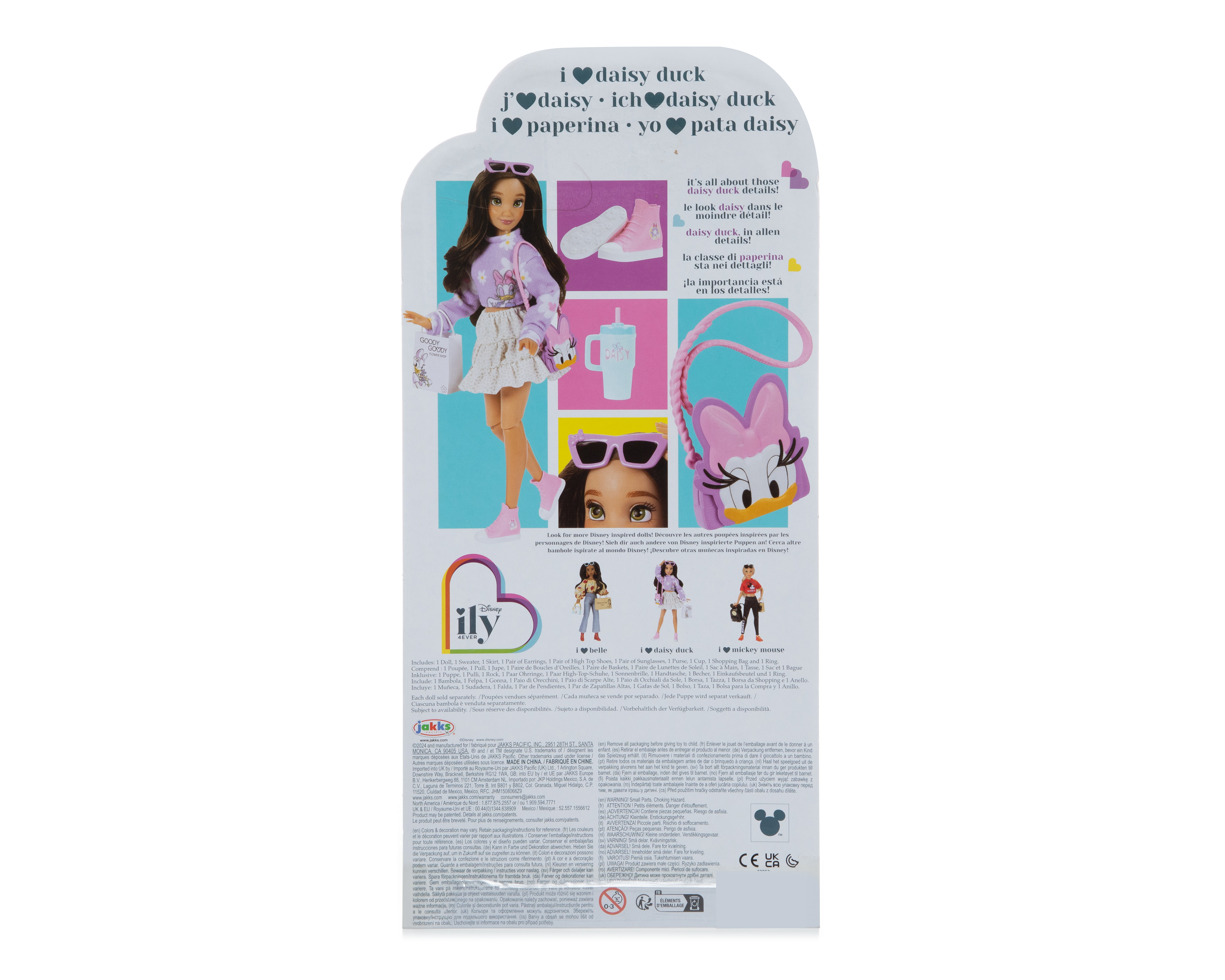 Foto 6 pulgar | Foto 5 | Muñeca Disney ILY 4Ever Daisy Duck