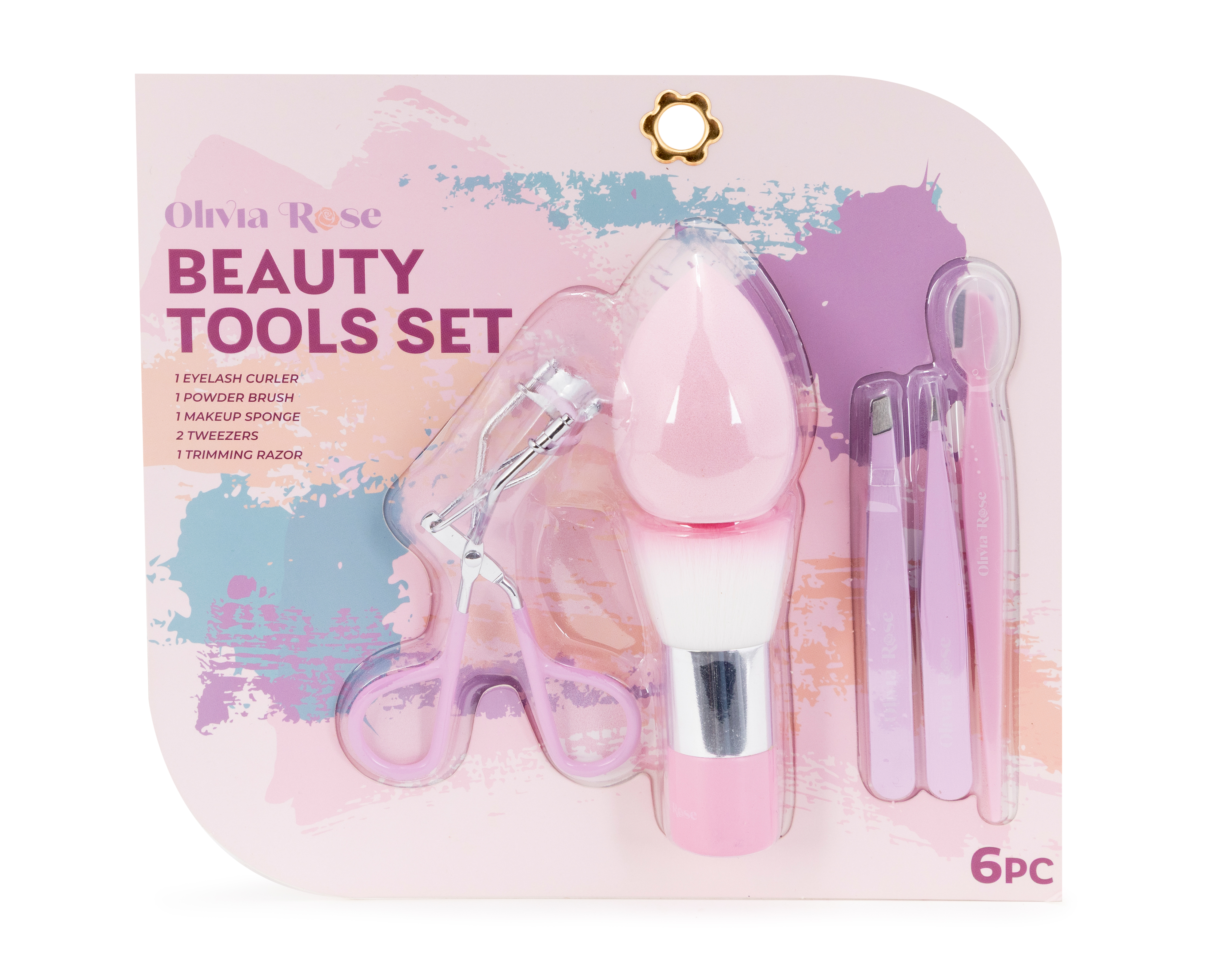 Set de Accesorios para Maquillaje Olivia Rose 6 Piezas