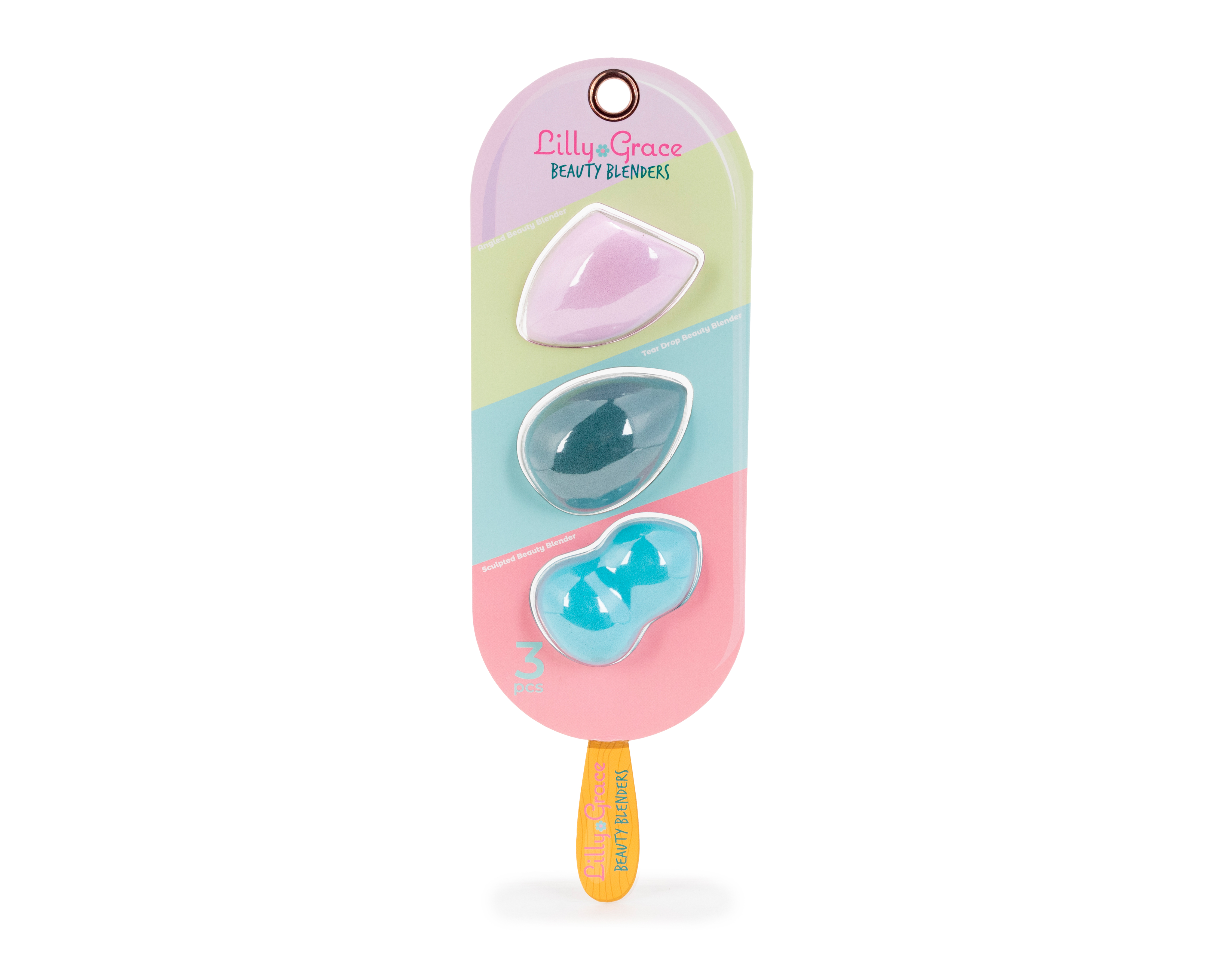 Foto 2 pulgar | Foto 1 | Set de Esponjas para Maquillaje Lilly Grace 3 Piezas