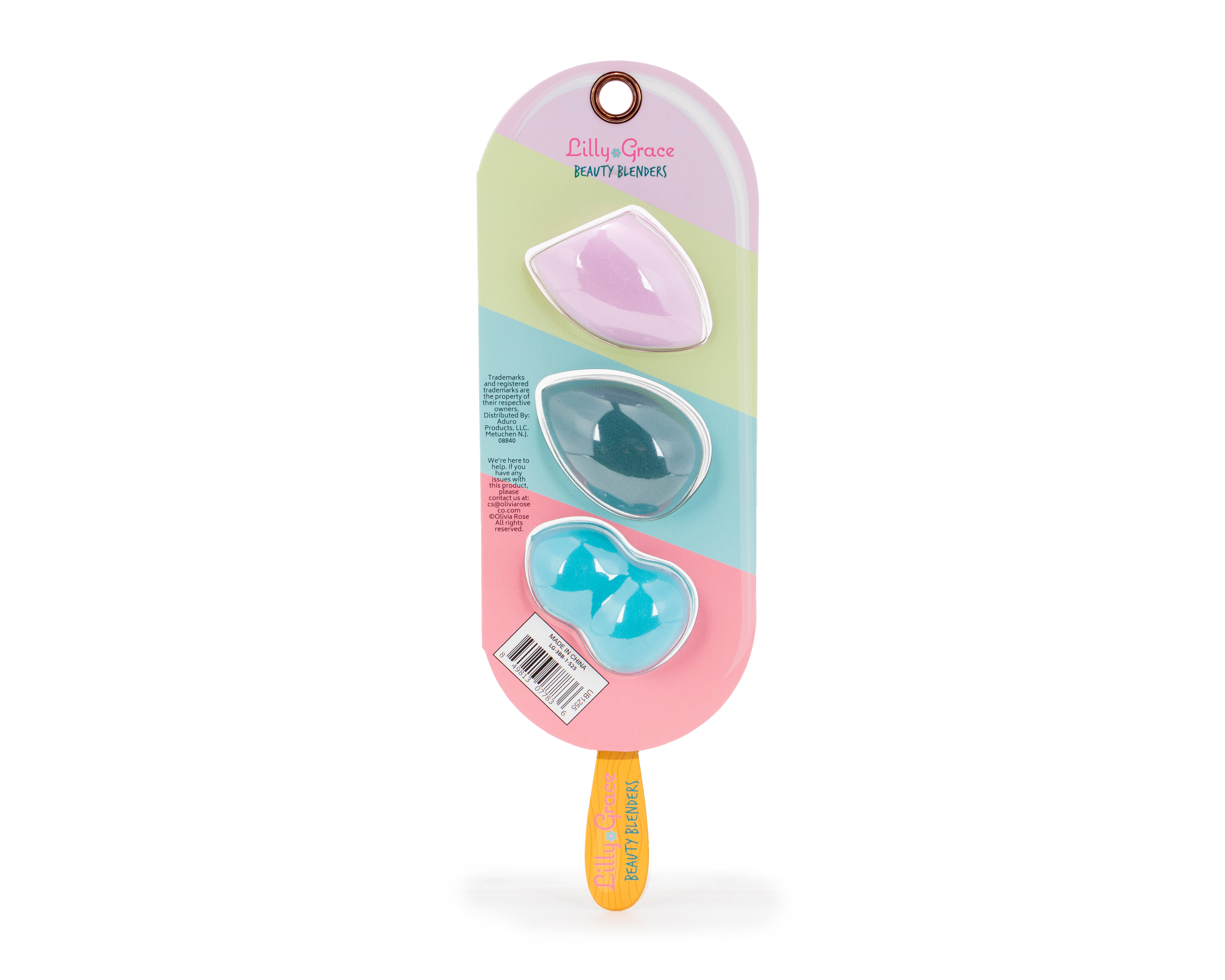 Foto 3 | Foto 3 | Set de Esponjas para Maquillaje Lilly Grace 3 Piezas