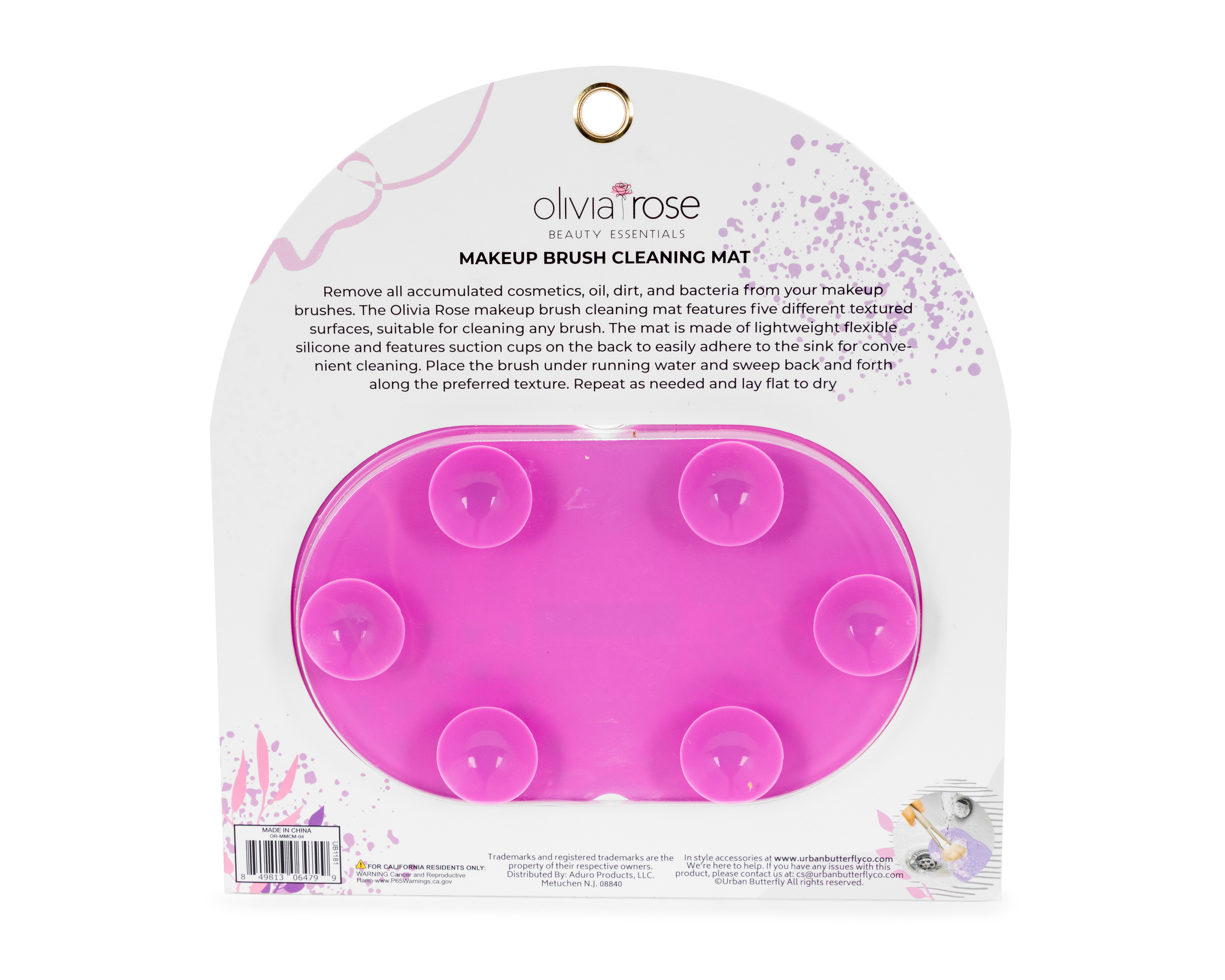 Foto 3 pulgar | Foto 2 | Tapete Limpiador Olivia Rose para Brochas