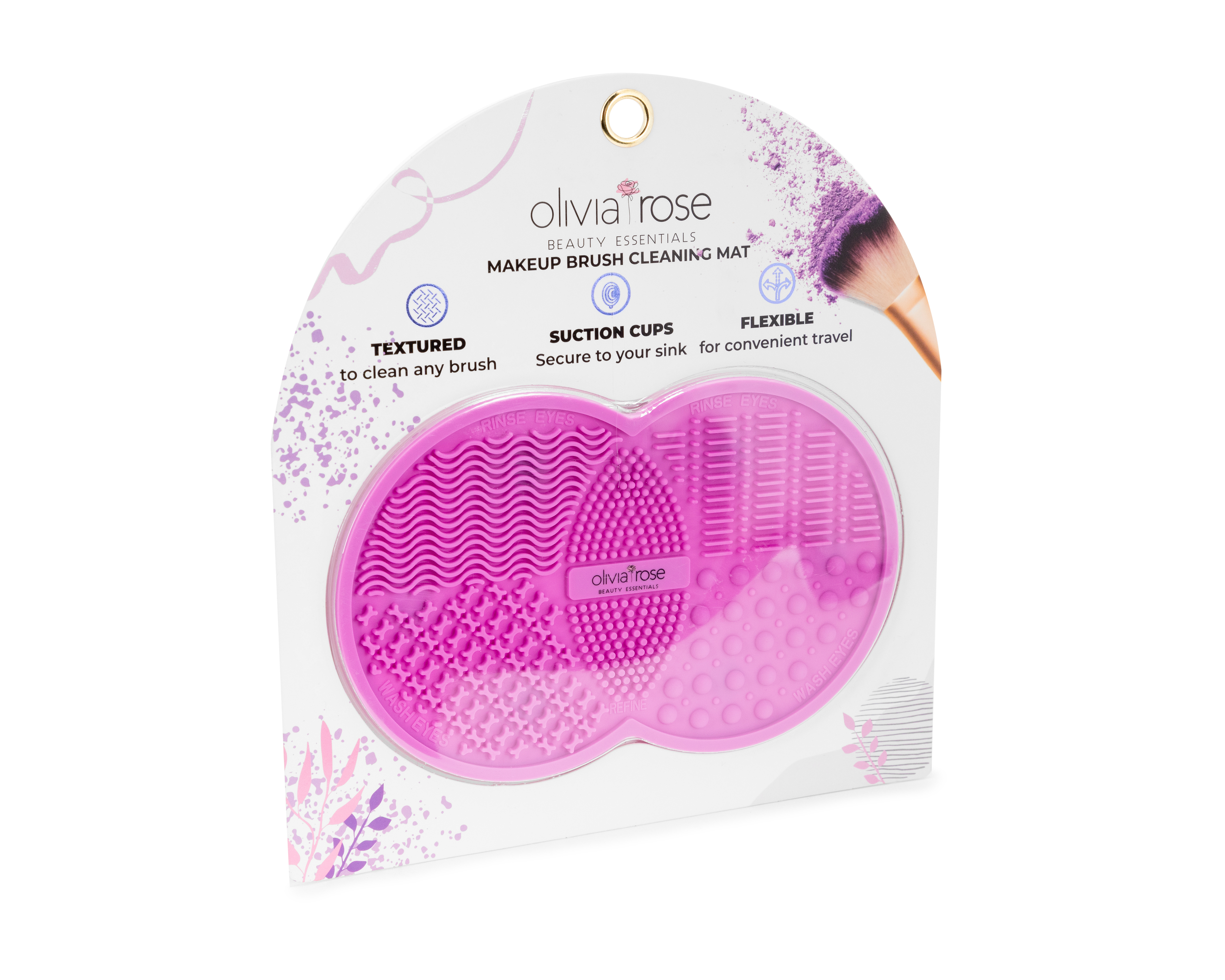 Foto 4 pulgar | Foto 3 | Tapete Limpiador Olivia Rose para Brochas