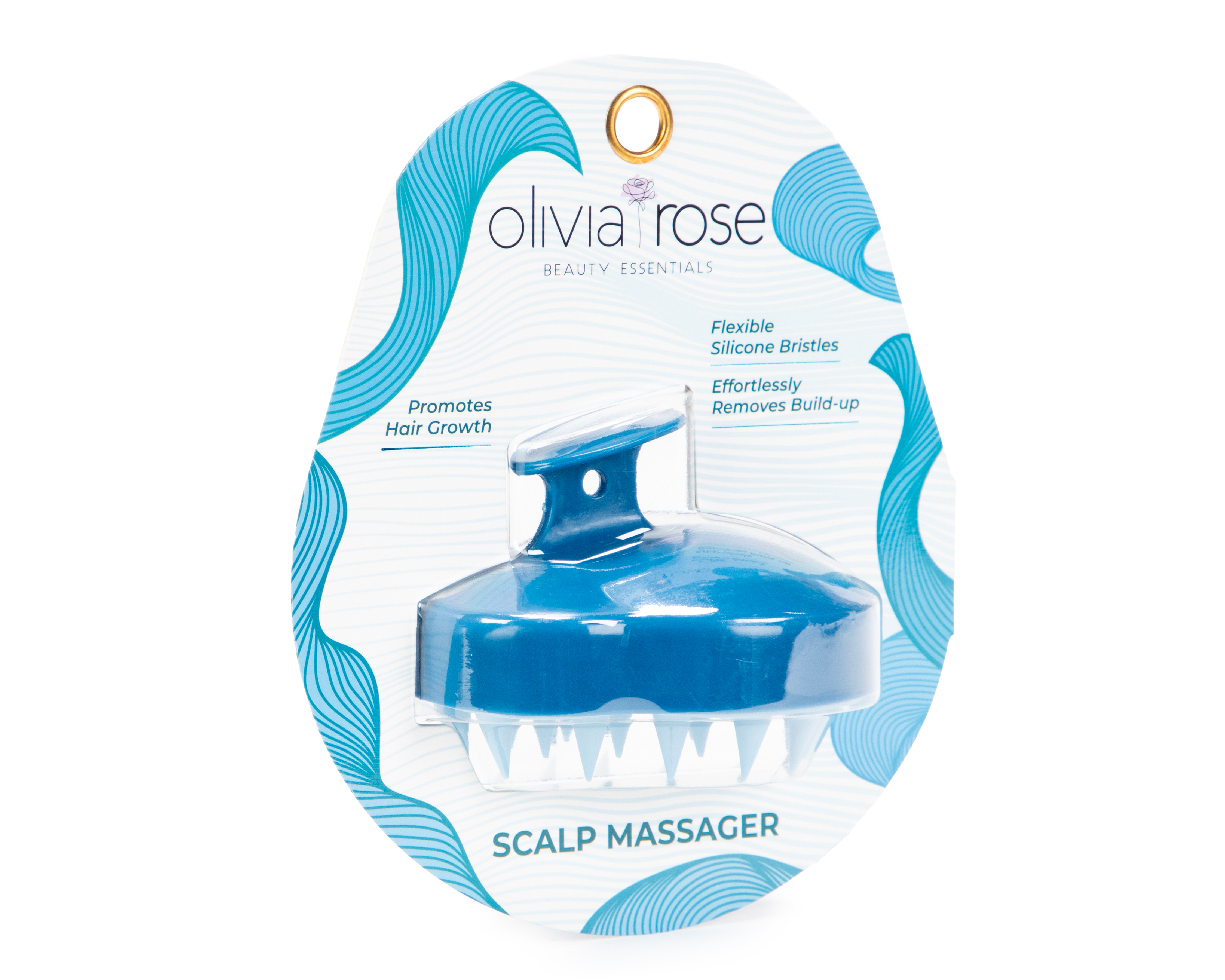 Cepillo Masajeador de Cuero Cabelludo Olivia Rose