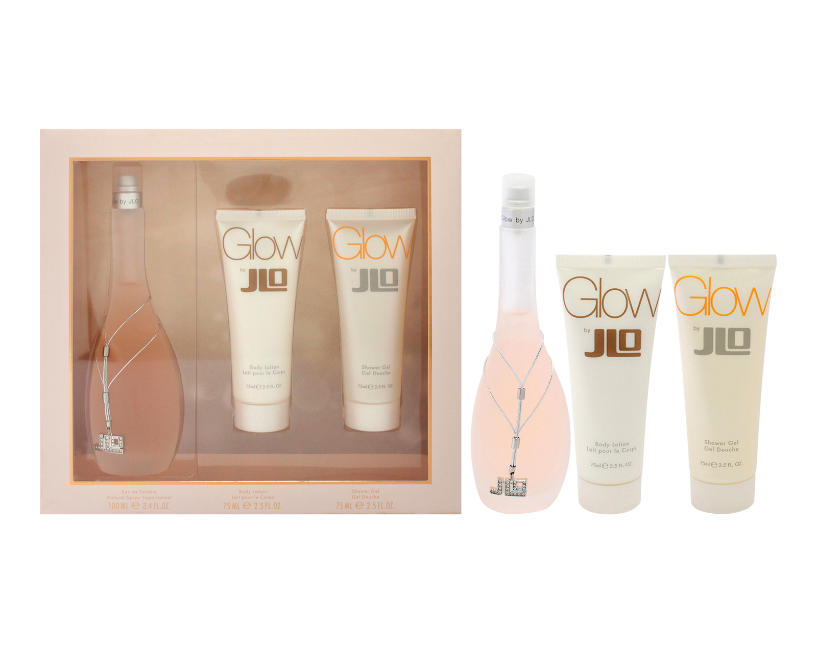 Foto 1 | Foto 1 | Estuche para Mujer Jennifer Lopez Glow for Women 3 Piezas