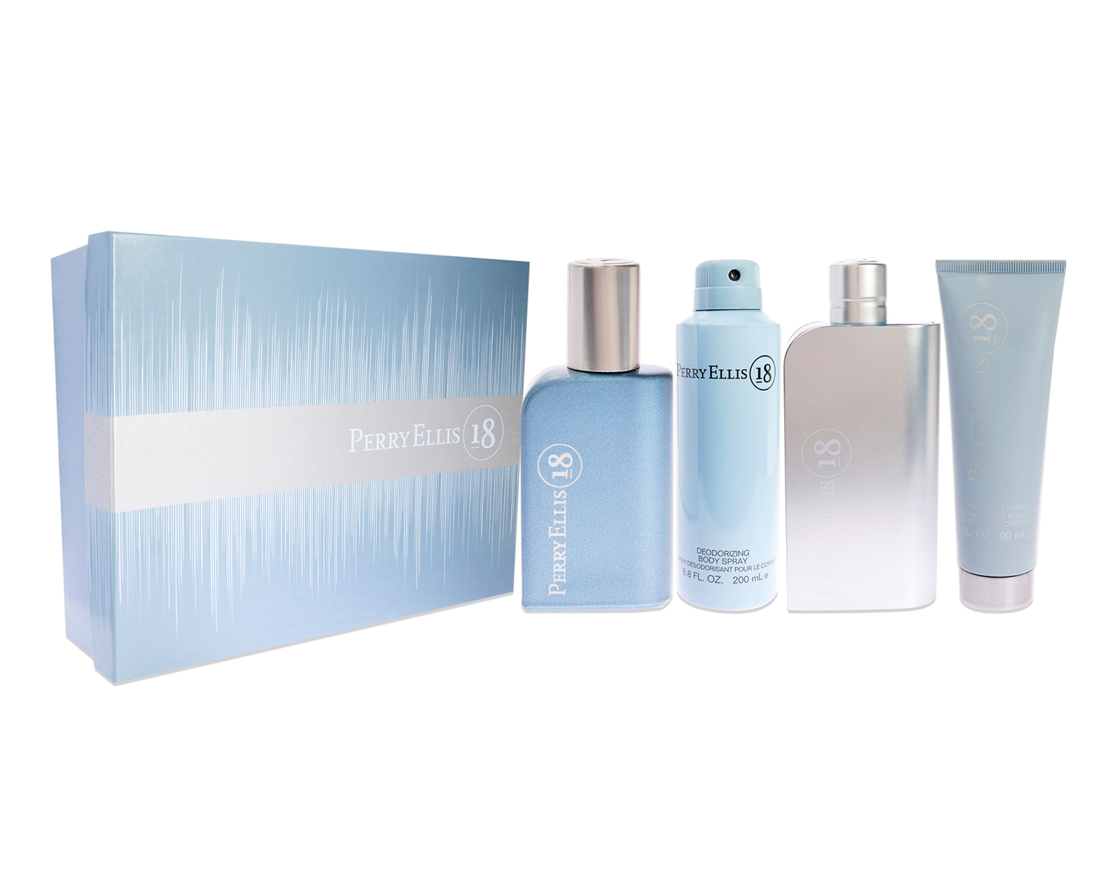 Foto 3 pulgar | Foto 2 | Estuche para Hombre Perry Ellis 18 4 Piezas