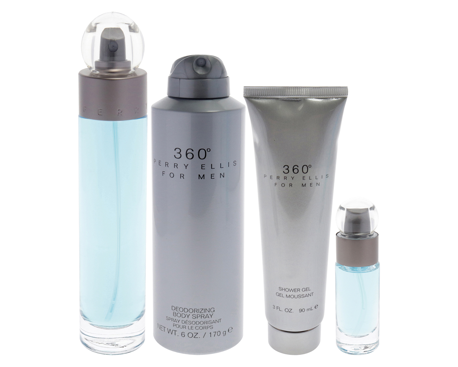 Foto 3 | Foto 3 | Estuche para Hombre Perry Ellis 360° For Men Eau de Toilette 4 Piezas