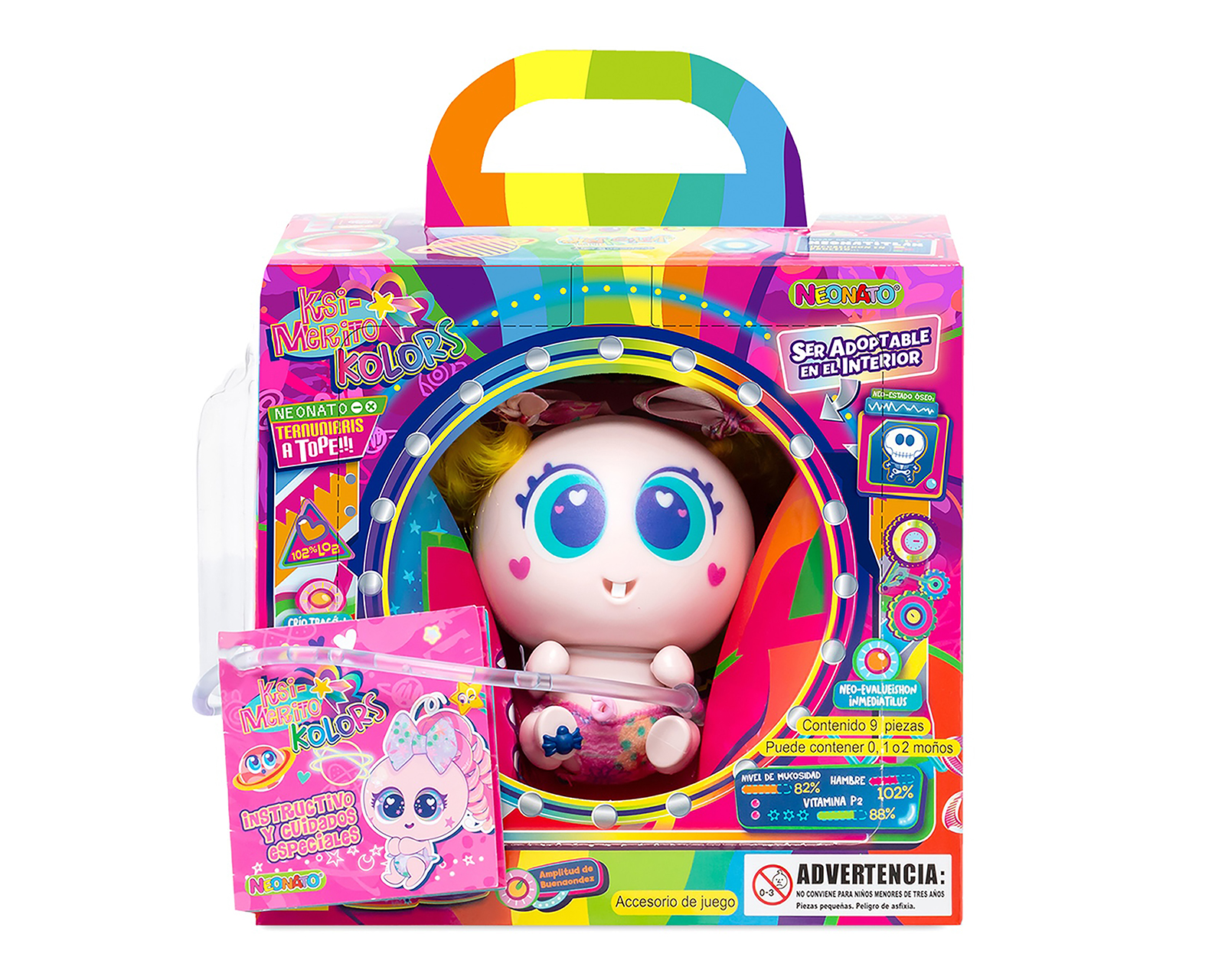 Foto 7 pulgar | Foto 6 | Ksimerito Kolors Neonato Chivatita Distroller 9 Piezas