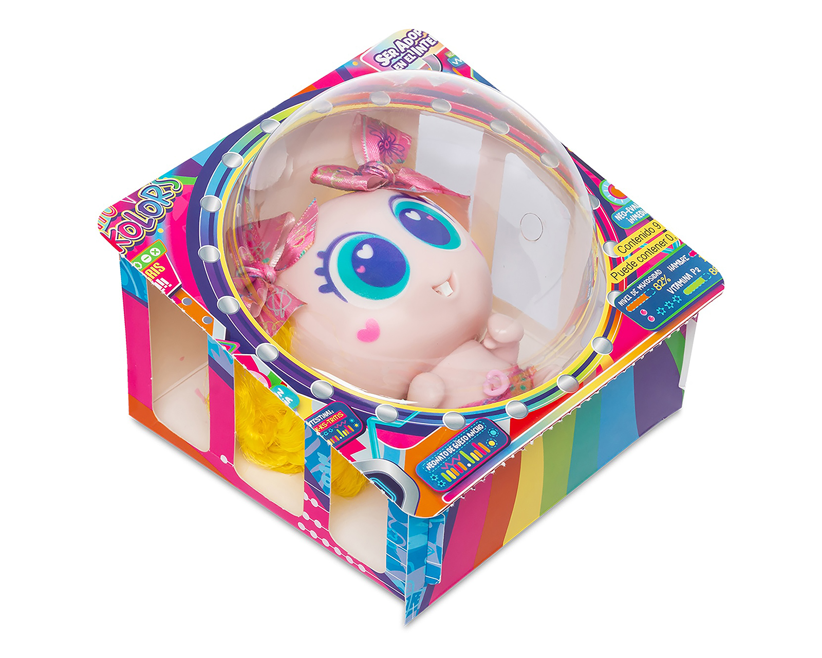 Foto 9 pulgar | Foto 8 | Ksimerito Kolors Neonato Chivatita Distroller 9 Piezas