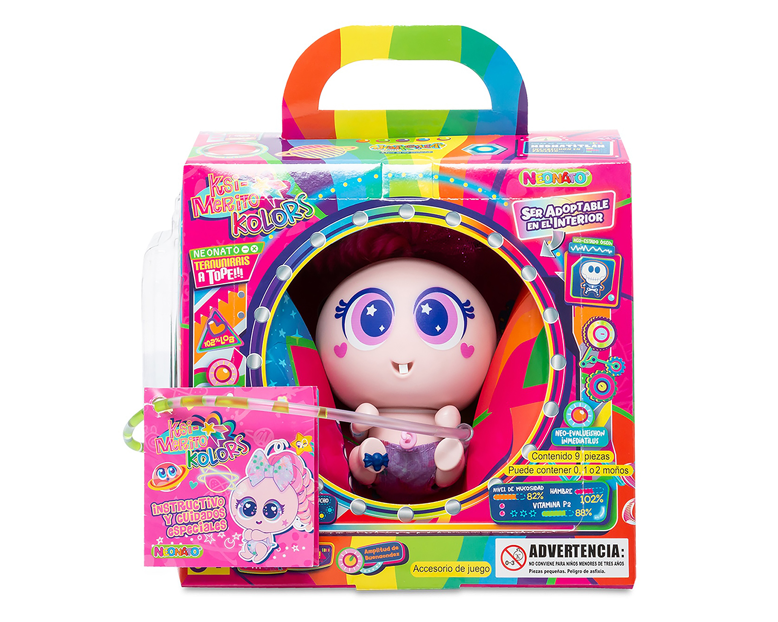 Foto 7 pulgar | Foto 6 | Ksimerito Kolors Neonato Machincuepa Distroller 9 Piezas