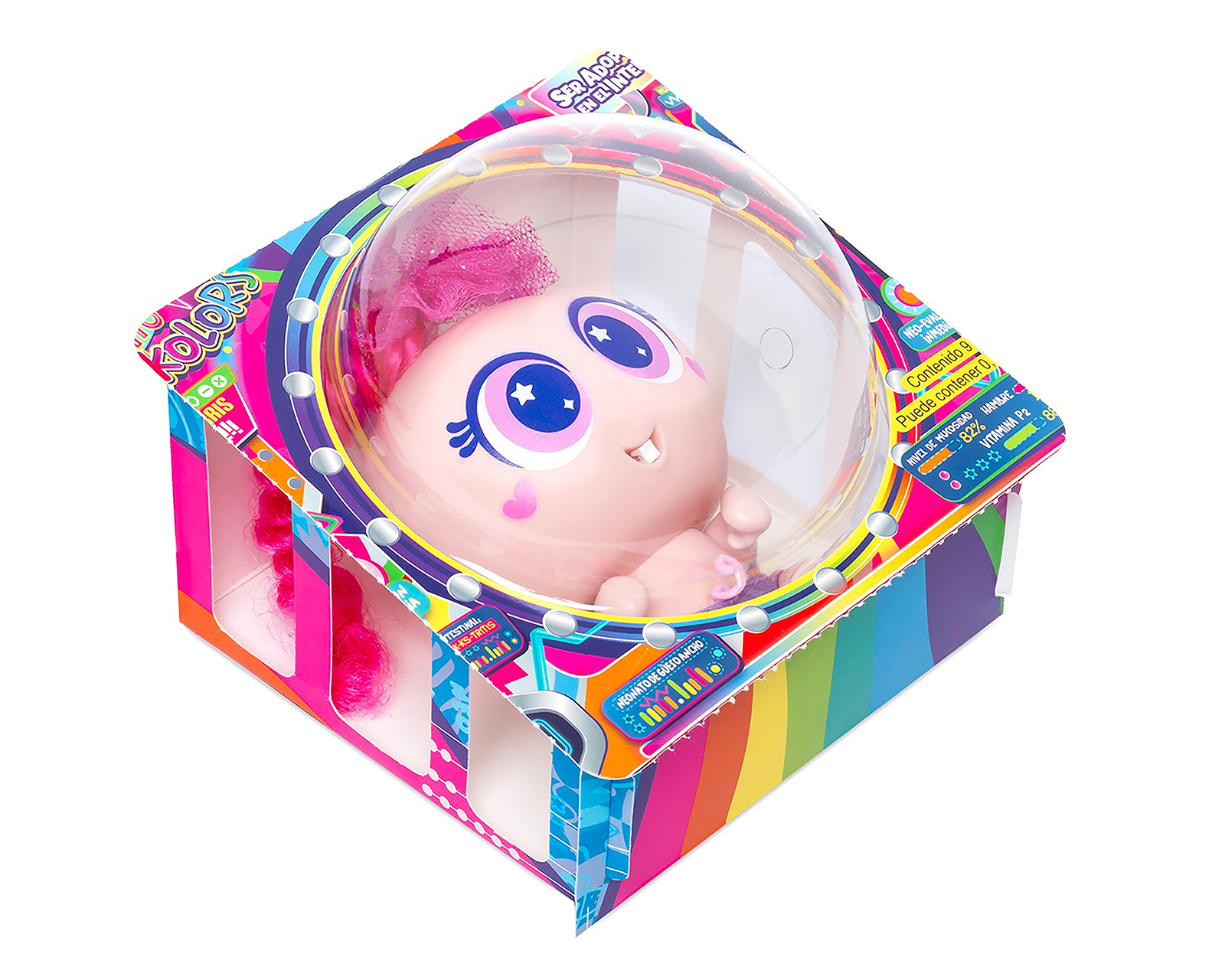 Foto 8 | Foto 8 | Ksimerito Kolors Neonato Machincuepa Distroller 9 Piezas