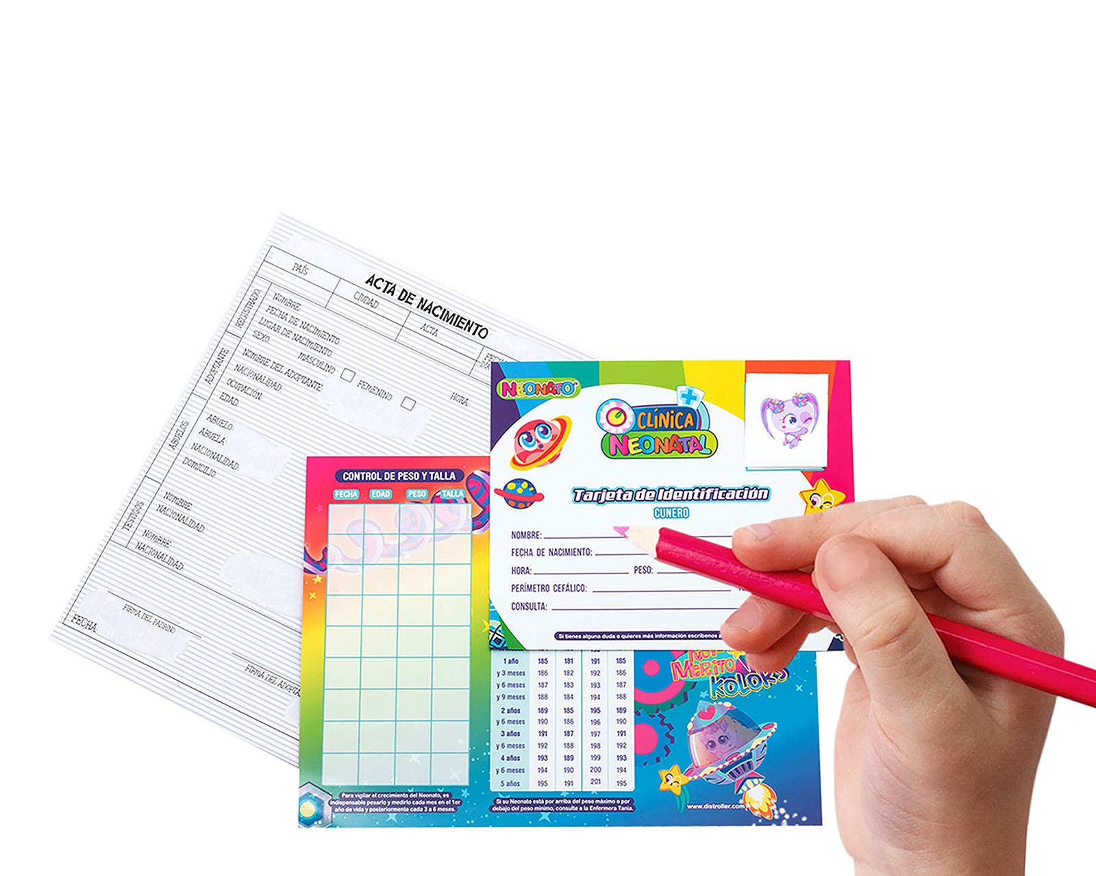 Foto 6 pulgar | Foto 5 | Ksimerito Kolors Neonato Isabelonga Distroller 9 Piezas