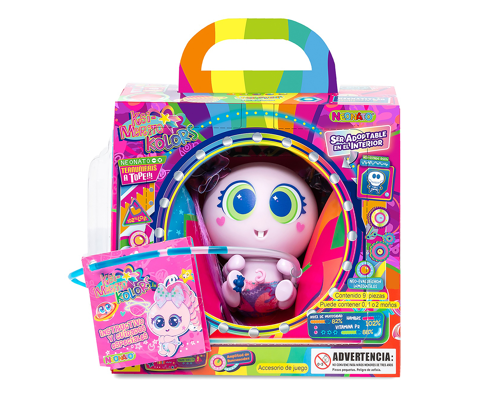 Foto 7 pulgar | Foto 6 | Ksimerito Kolors Neonato Isabelonga Distroller 9 Piezas