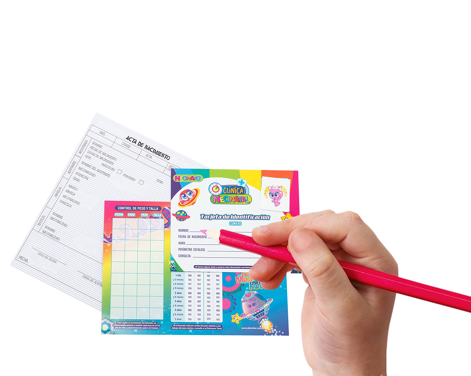 Foto 6 pulgar | Foto 5 | Ksimerito Kolors Neonato Susikin Distroller 9 Piezas