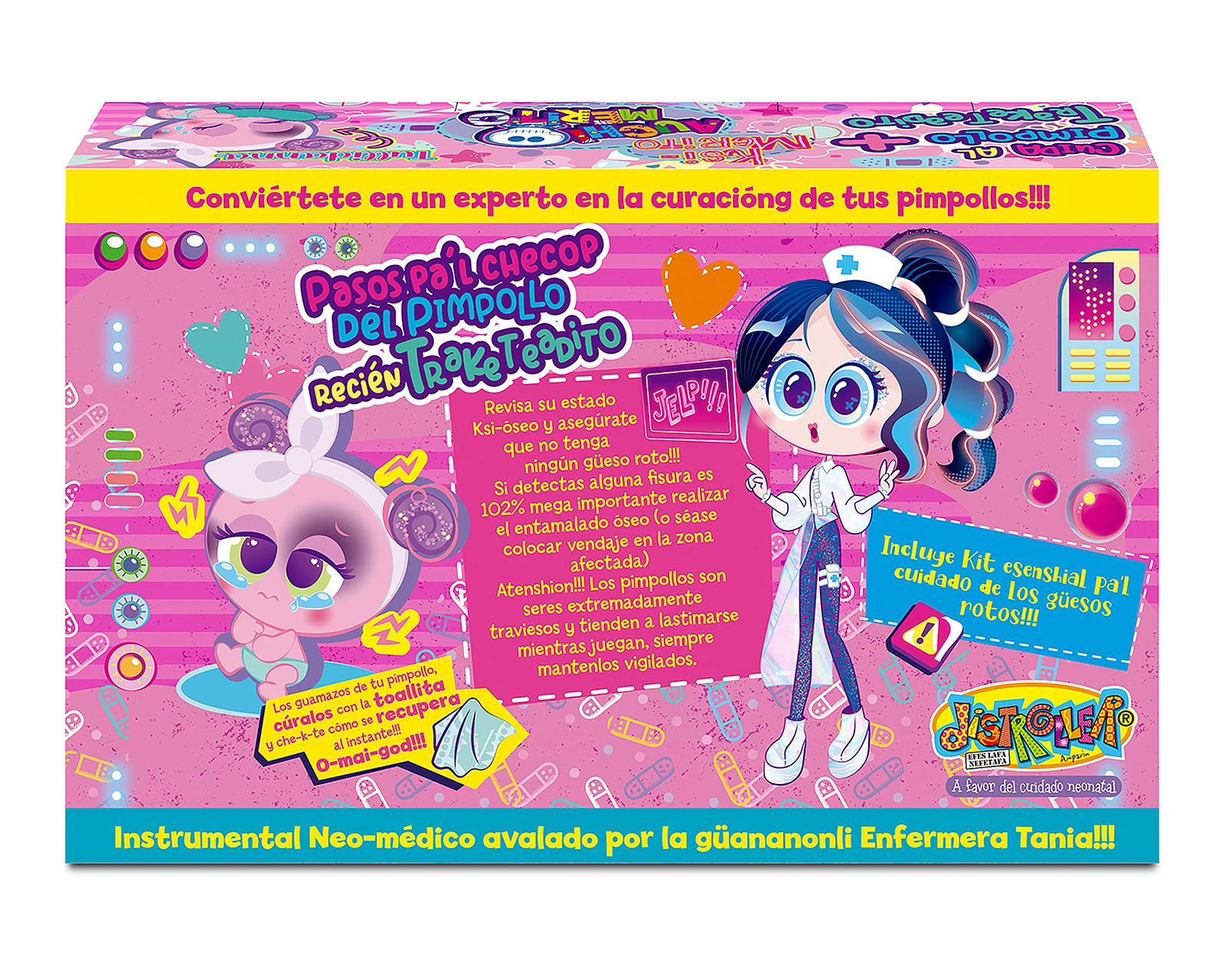 Foto 9 pulgar | Foto 8 | Ksimerito Auchimerito Neonato Tullidanna Distroller 13 Piezas