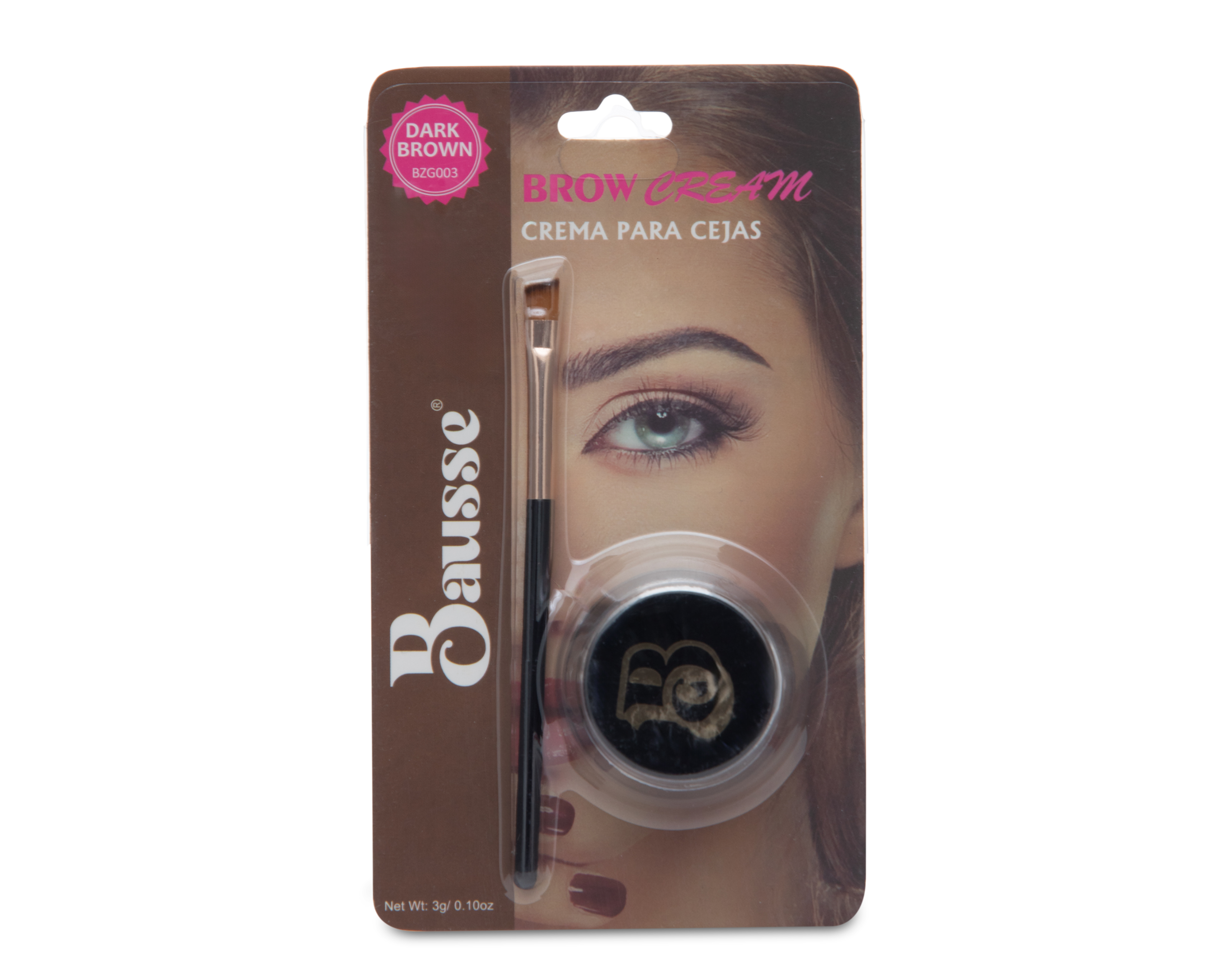 Foto 2 pulgar | Foto 1 | Crema para Cejas Báusse Dark Brown con Aplicador