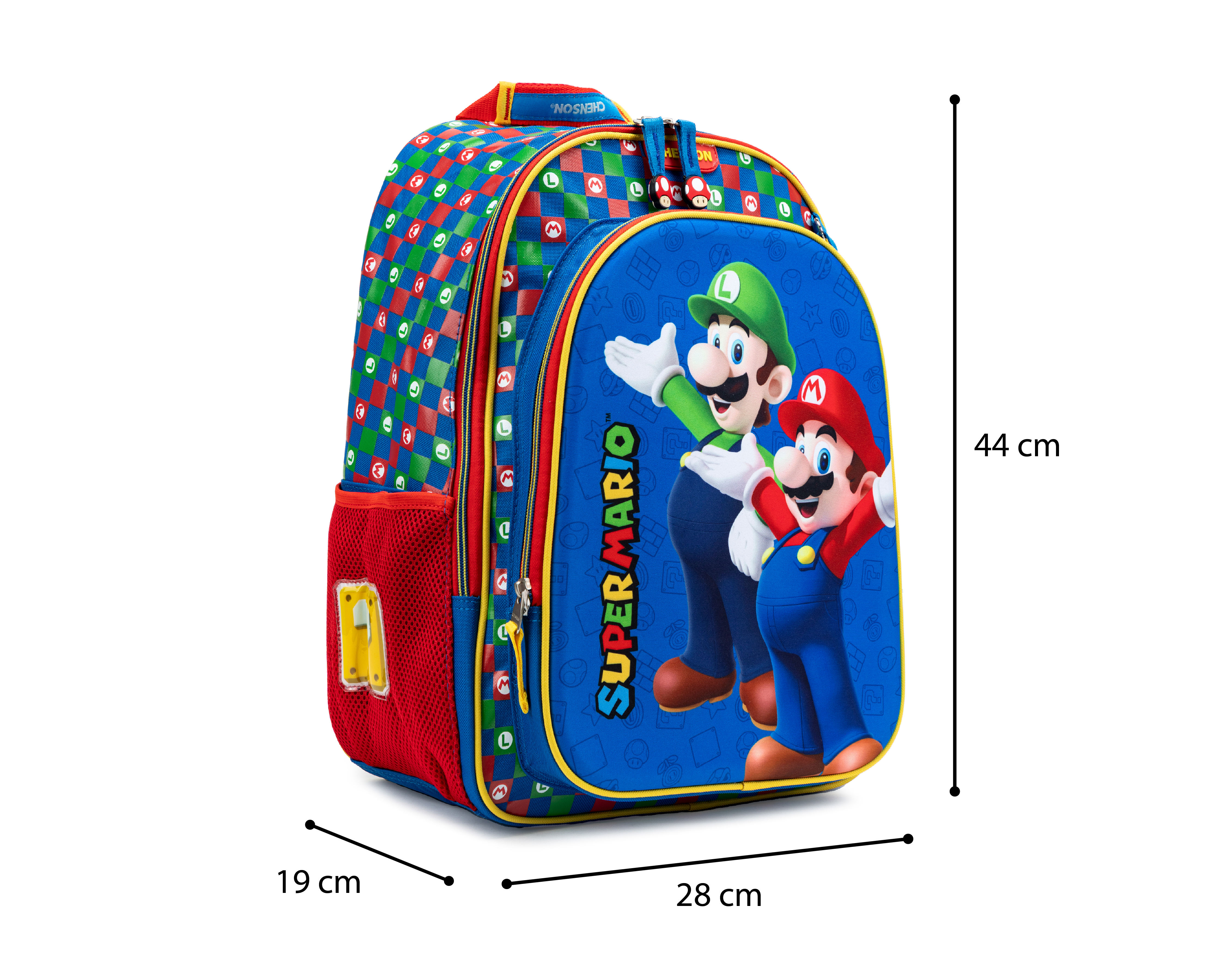 Foto 8 pulgar | Foto 7 | Mochila Escolar Chenson Mario Bros