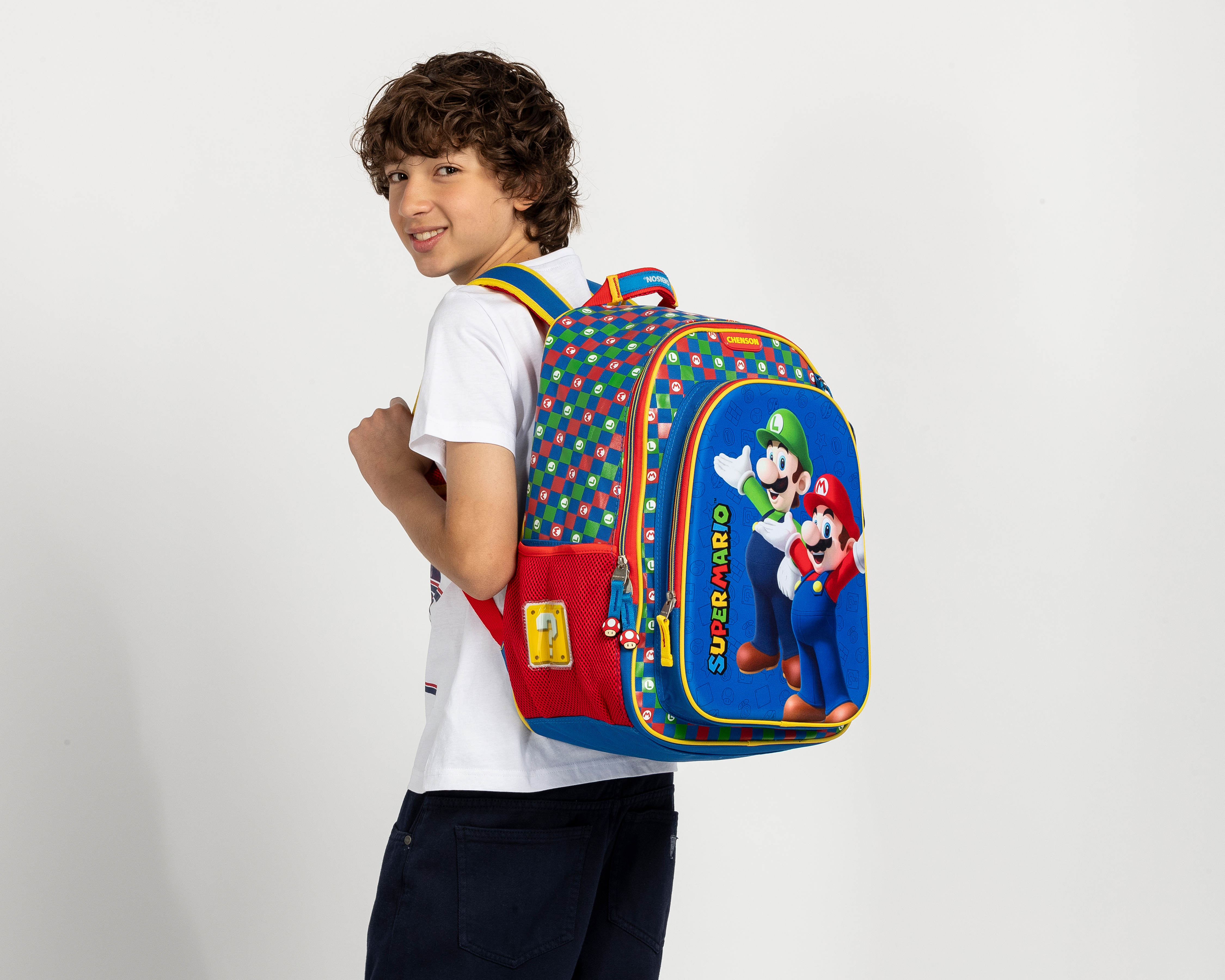 Foto 9 pulgar | Foto 8 | Mochila Escolar Chenson Mario Bros