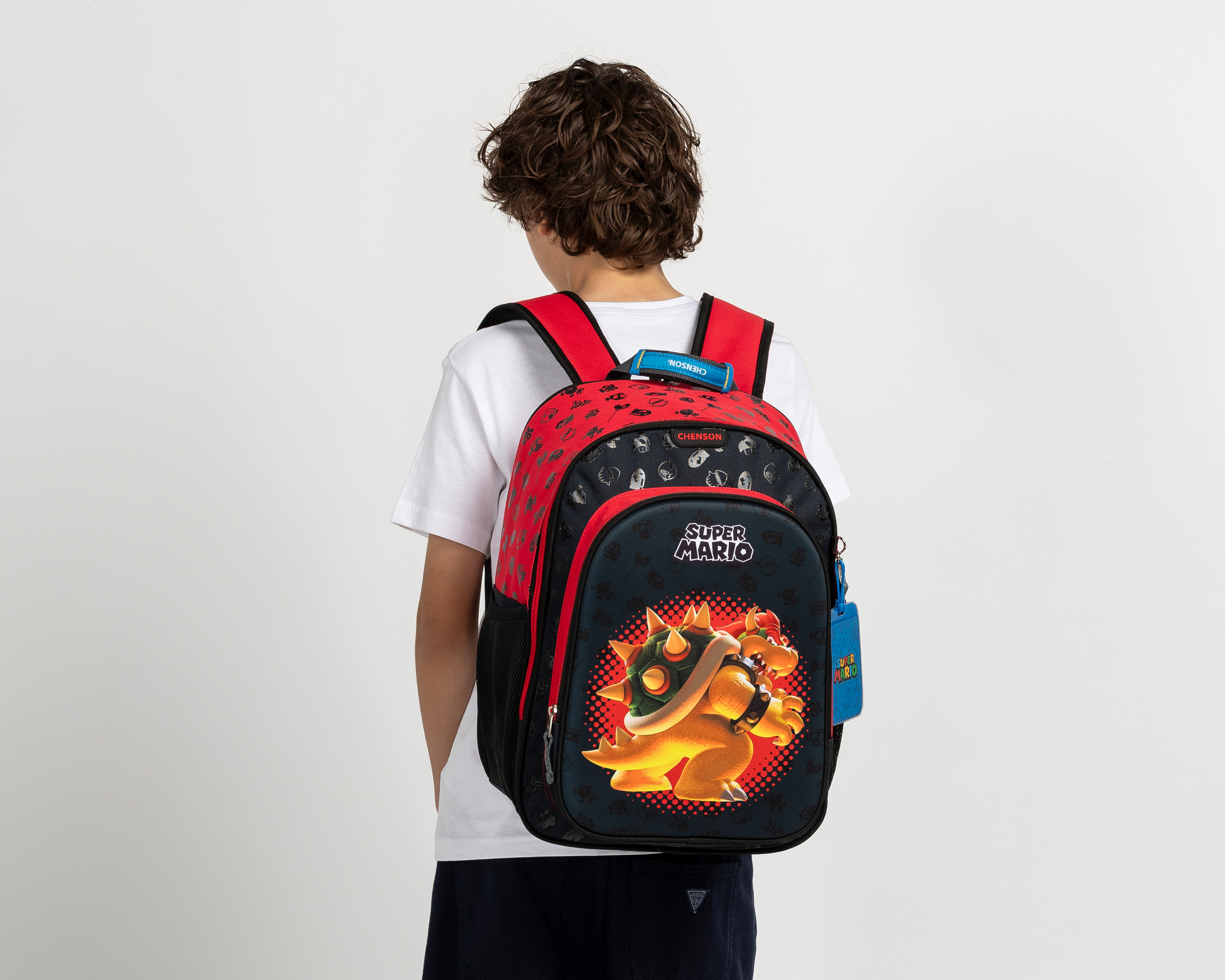 Foto 9 pulgar | Foto 8 | Mochila Escolar Chenson Bowser