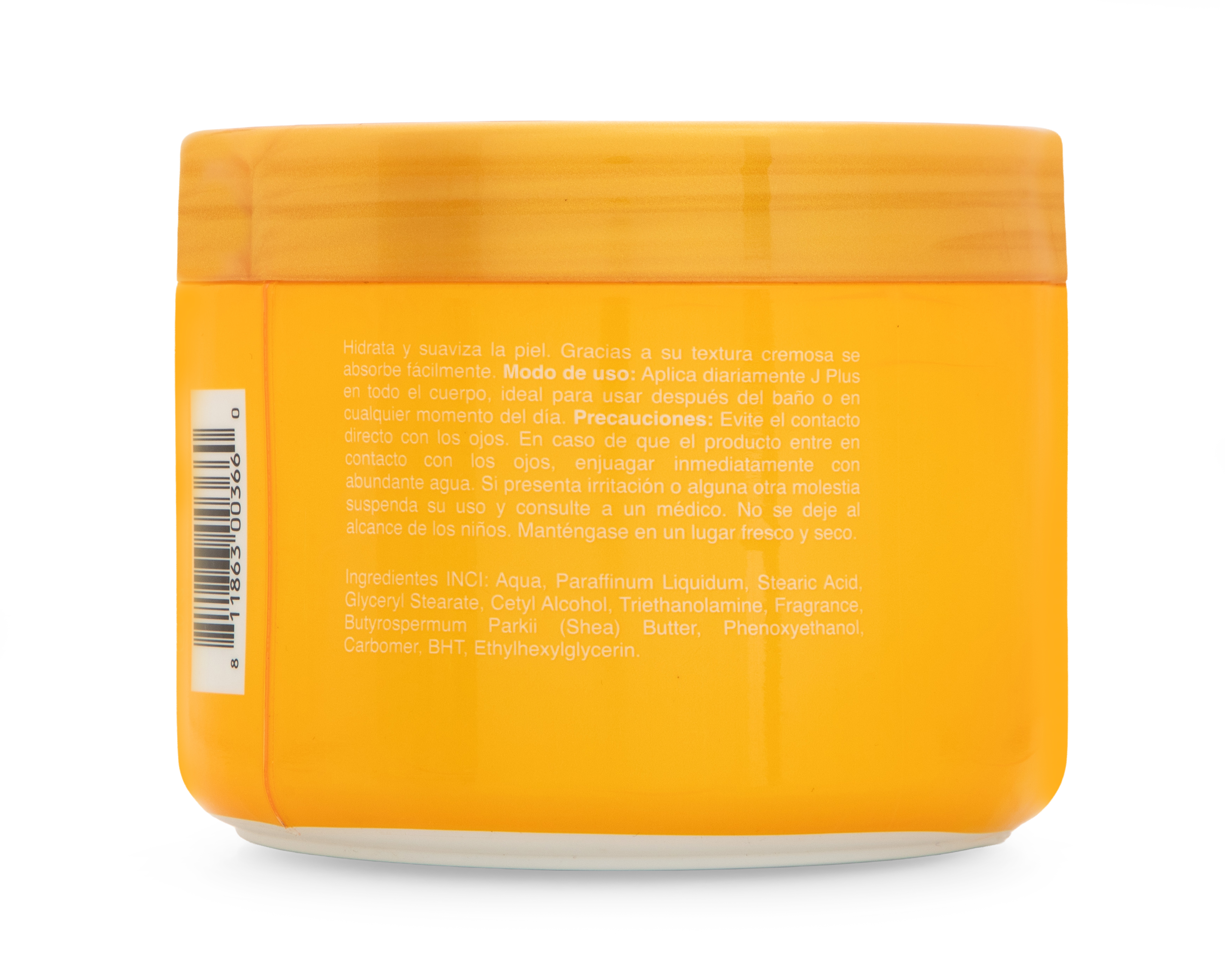 Foto 3 pulgar | Foto 2 | Crema Corporal JPlus Hydramiel Piel Seca 500 g