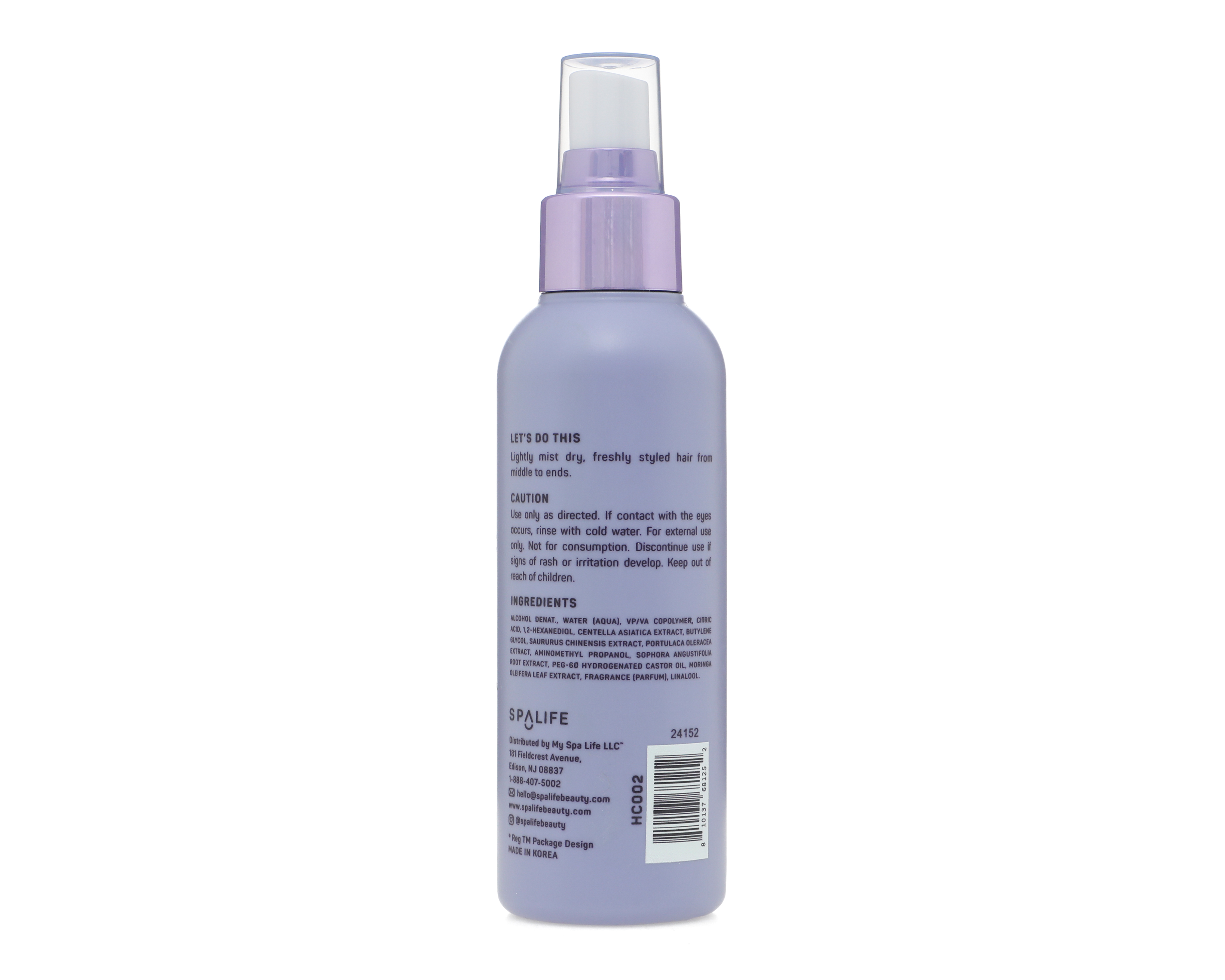 Foto 2 | Foto 2 | Spray para Cabello Spalife Moringa y Aceite de Ricino 150ml