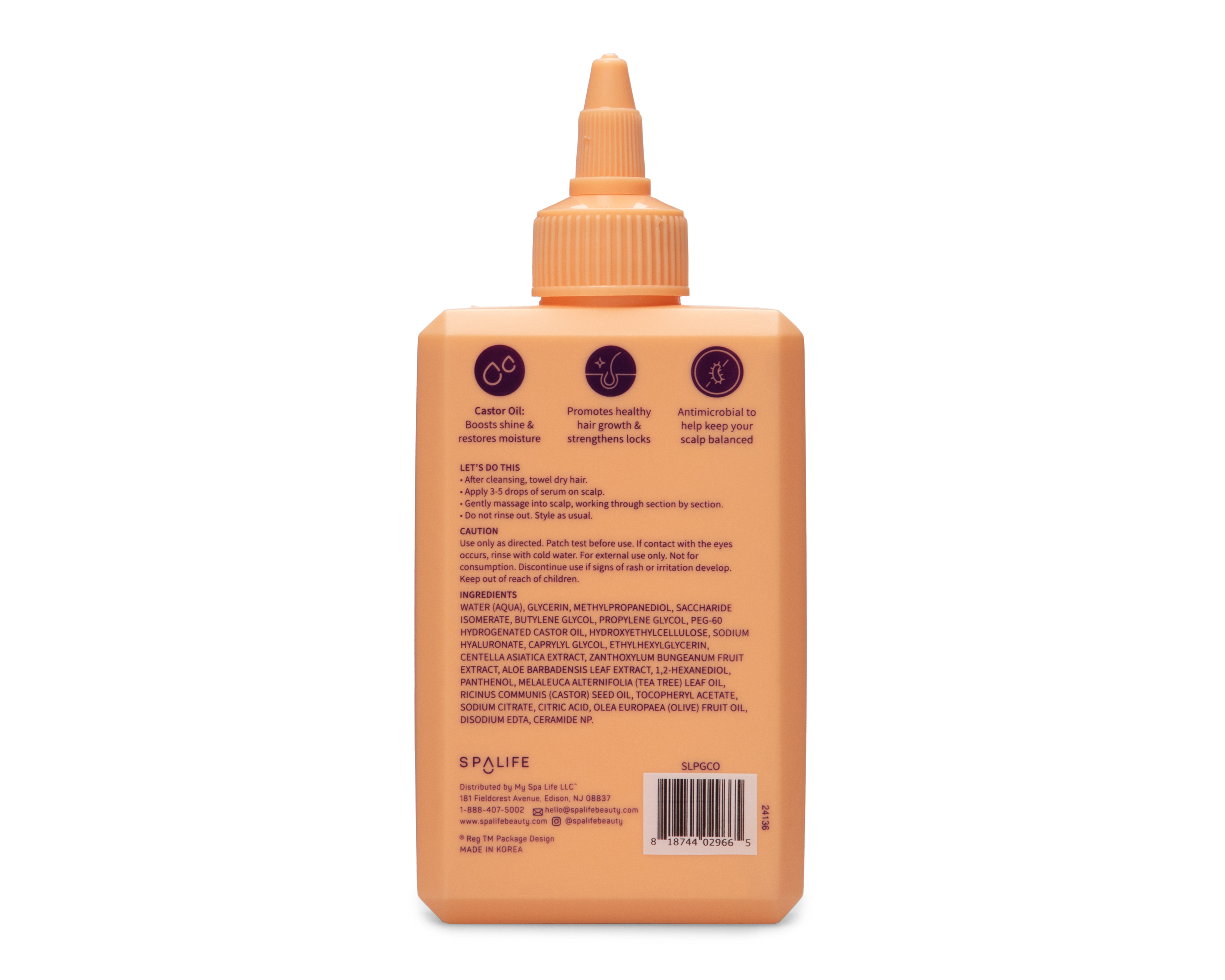 Foto 3 pulgar | Foto 2 | Aceite de Ricino Spa Life Pro Growth 207 ml