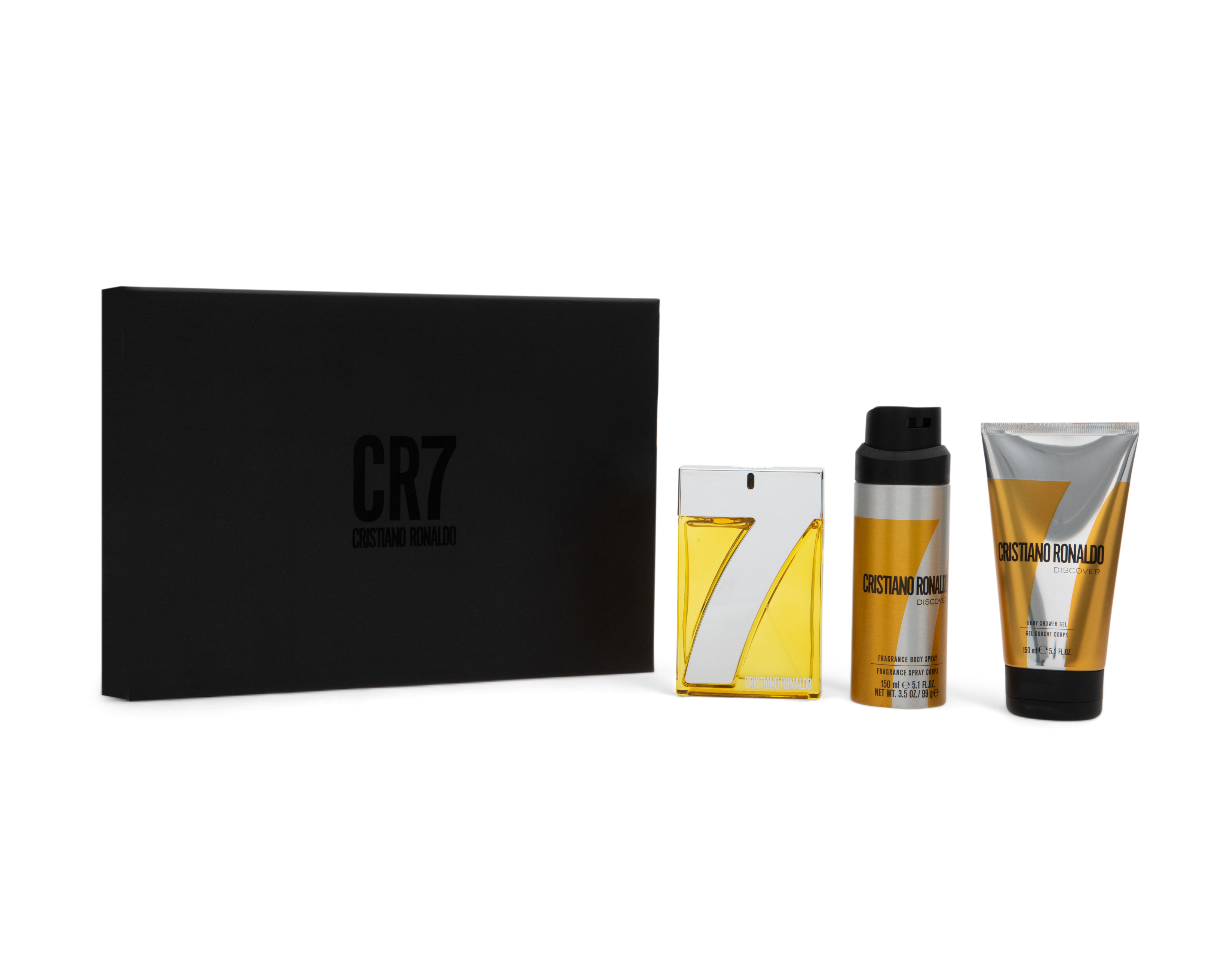 Estuche para Hombre Cristiano Ronaldo CR7 Discover 3 Piezas