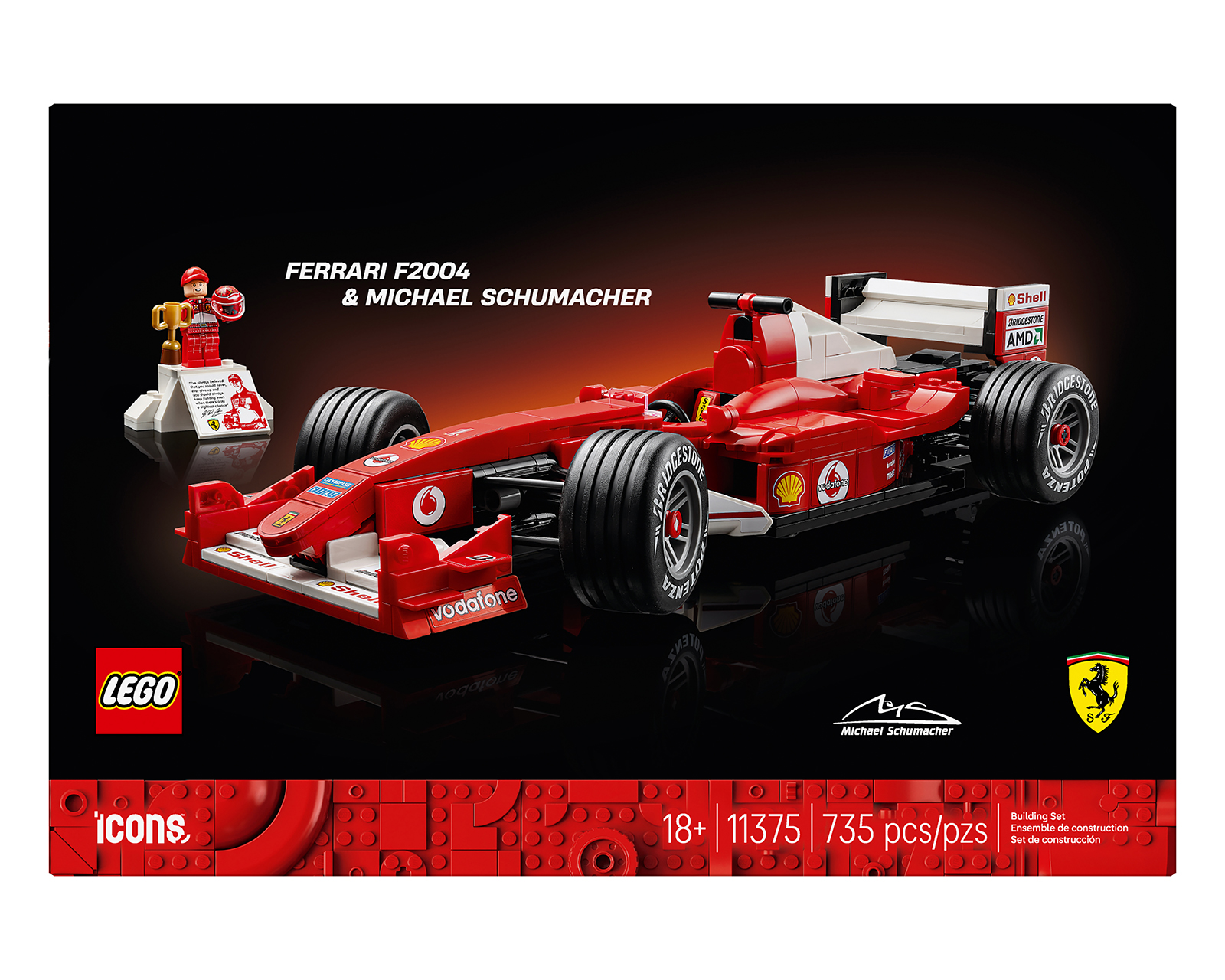Foto 2 | Foto 2 | LEGO Icons: Ferrari F2004 & Michael Schumacher