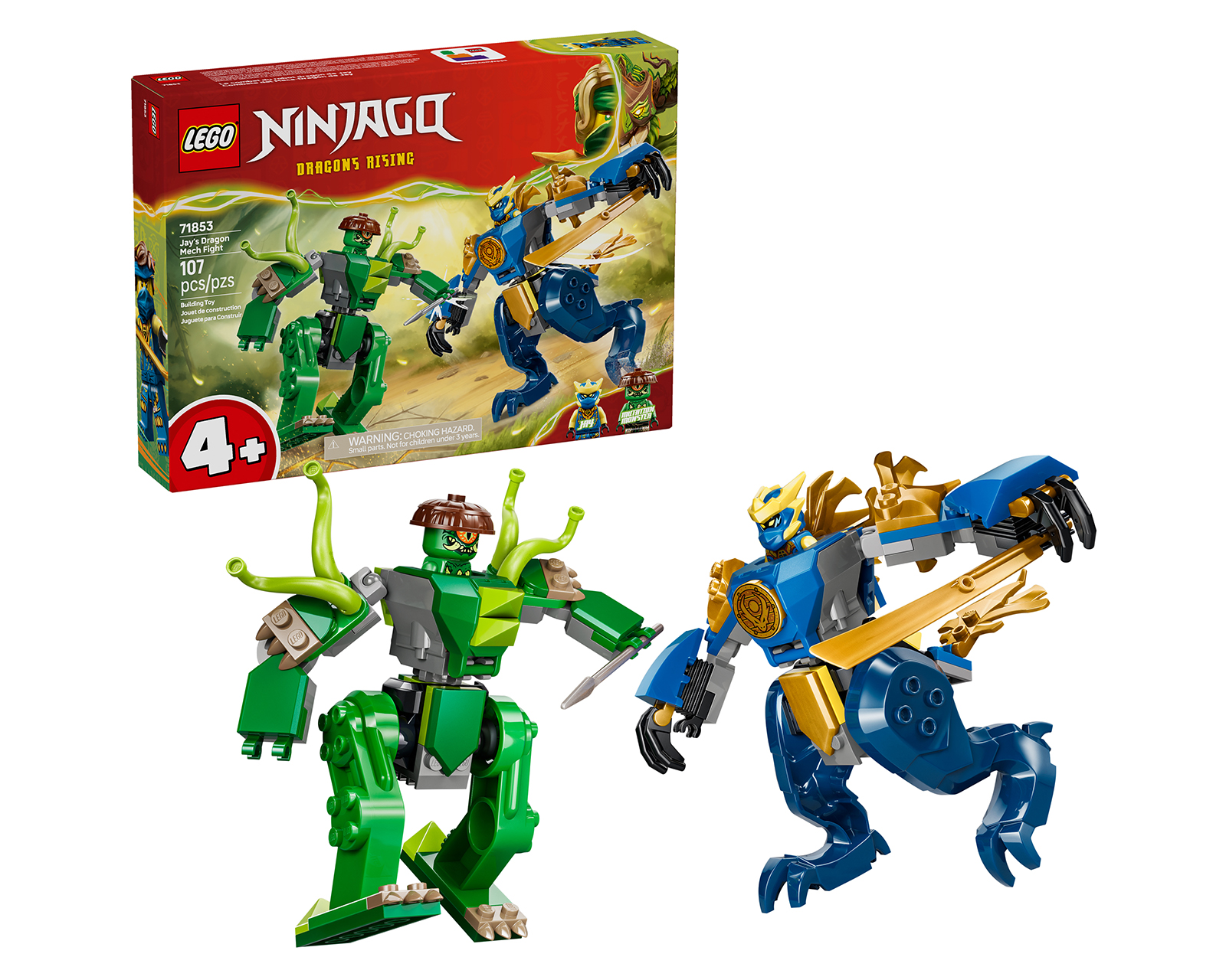 LEGO NINJAGO: Combate del Meca Dragón de Jay