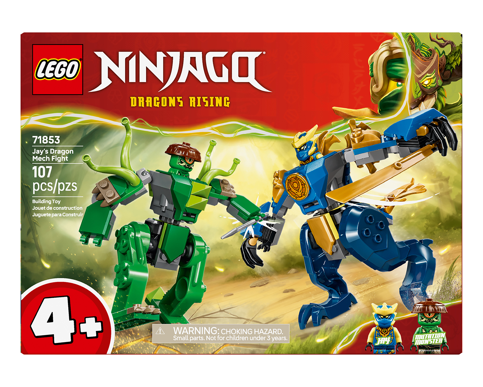 Foto 2 | Foto 2 | LEGO NINJAGO: Combate del Meca Dragón de Jay