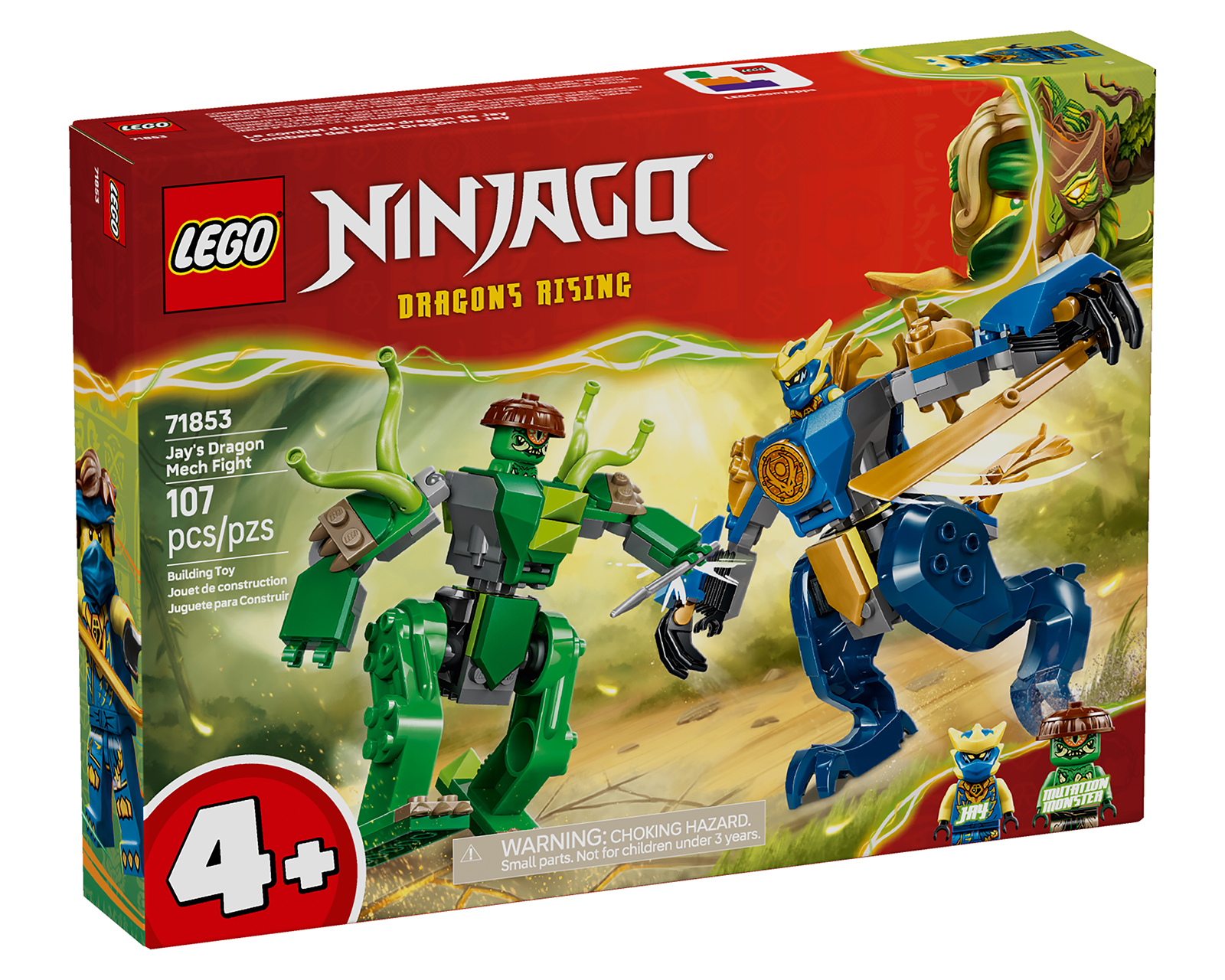 Foto 4 | Foto 4 | LEGO NINJAGO: Combate del Meca Dragón de Jay