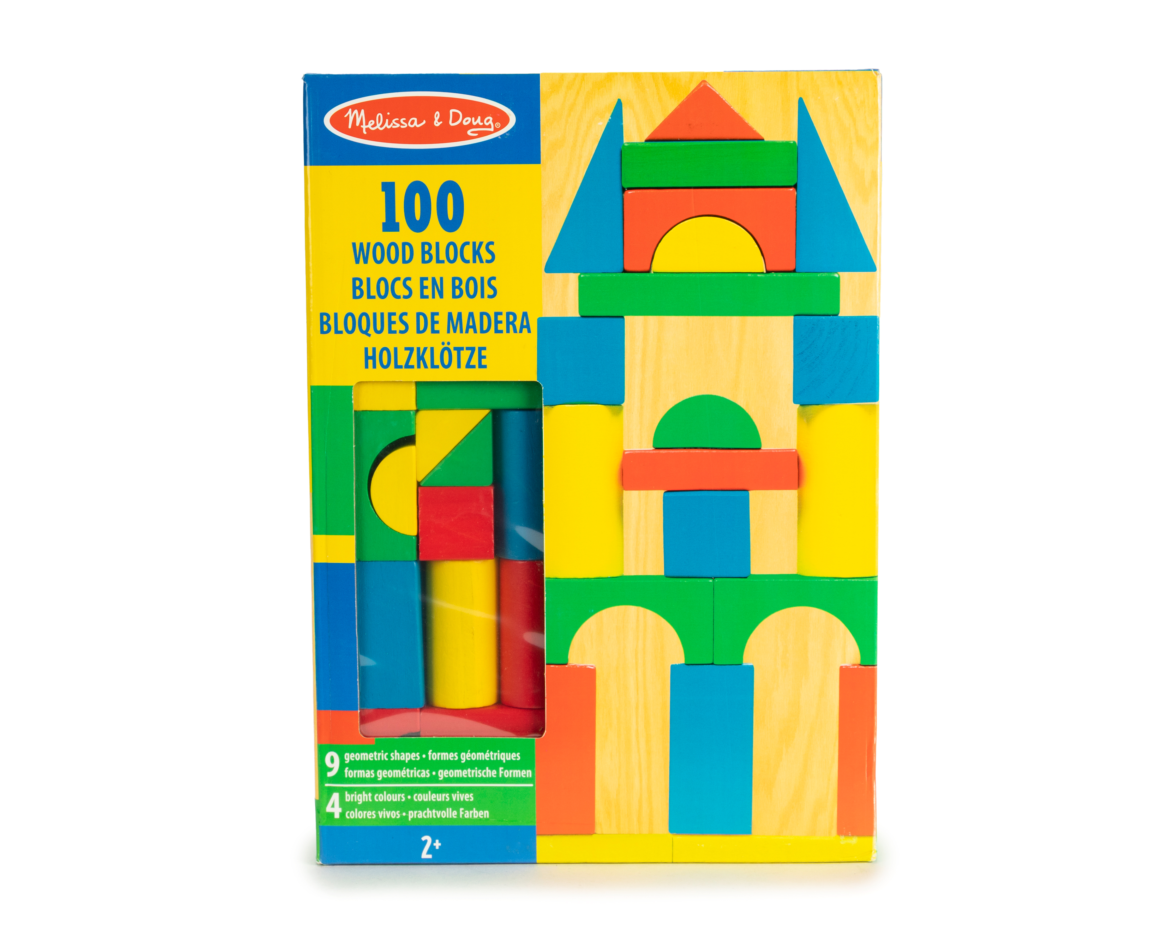 Foto 1 | Foto 1 | Bloques de Madera Melissa & Doug 100 Piezas