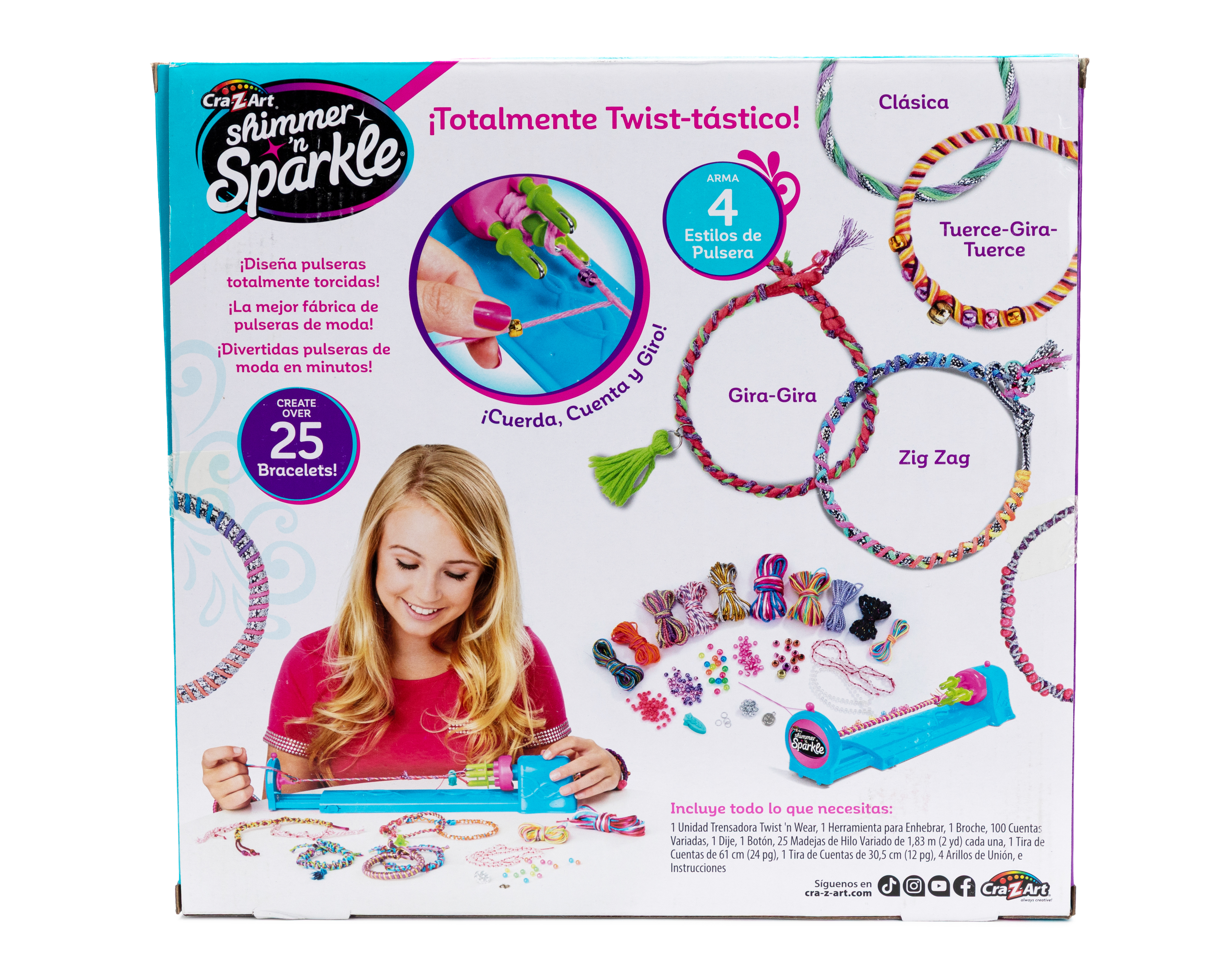 Foto 3 pulgar | Foto 2 | Juego para Armar Pulseras 25 Piezas