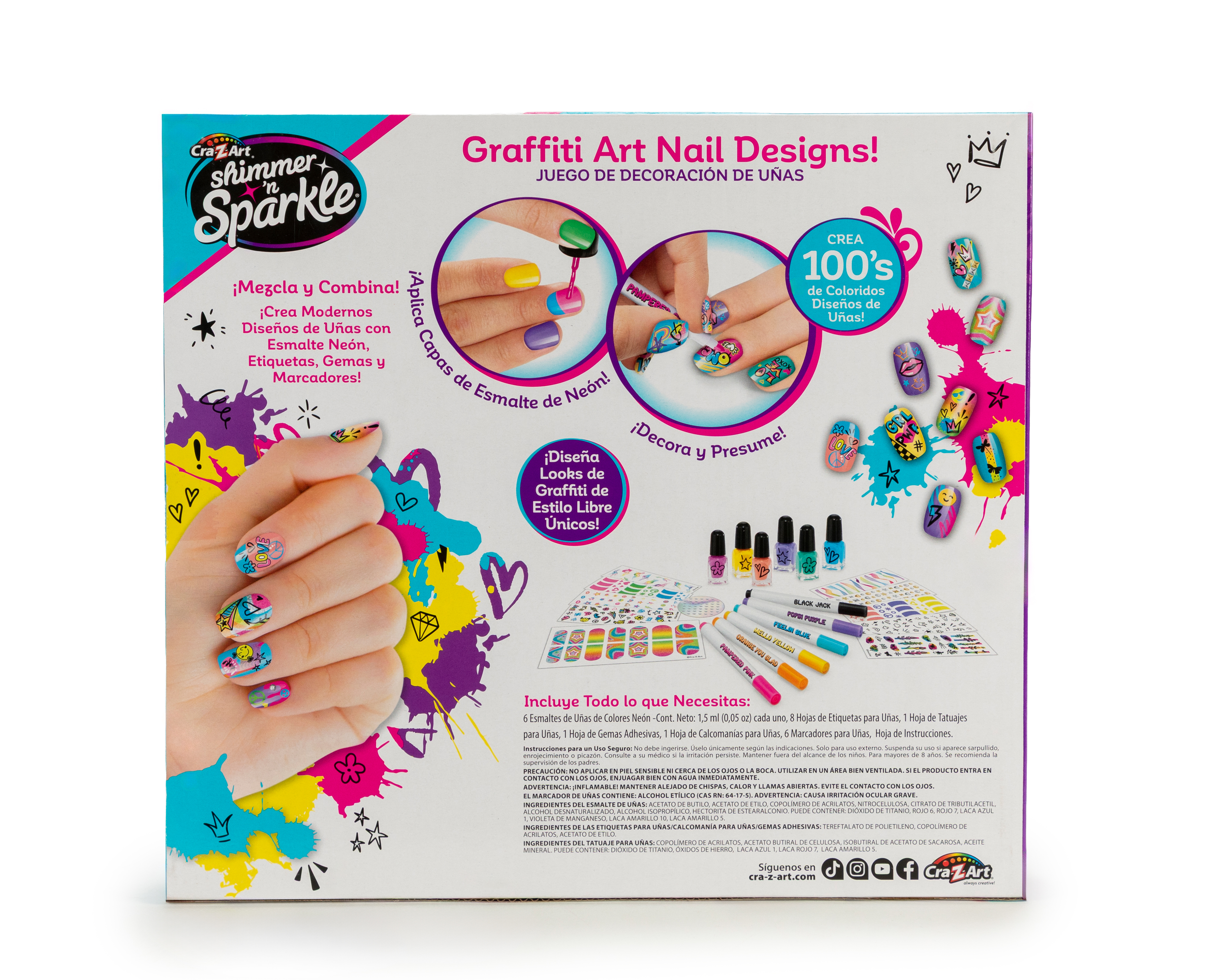 Foto 5 | Foto 5 | Juego de Belleza Cra-Z-Art 23 Piezas