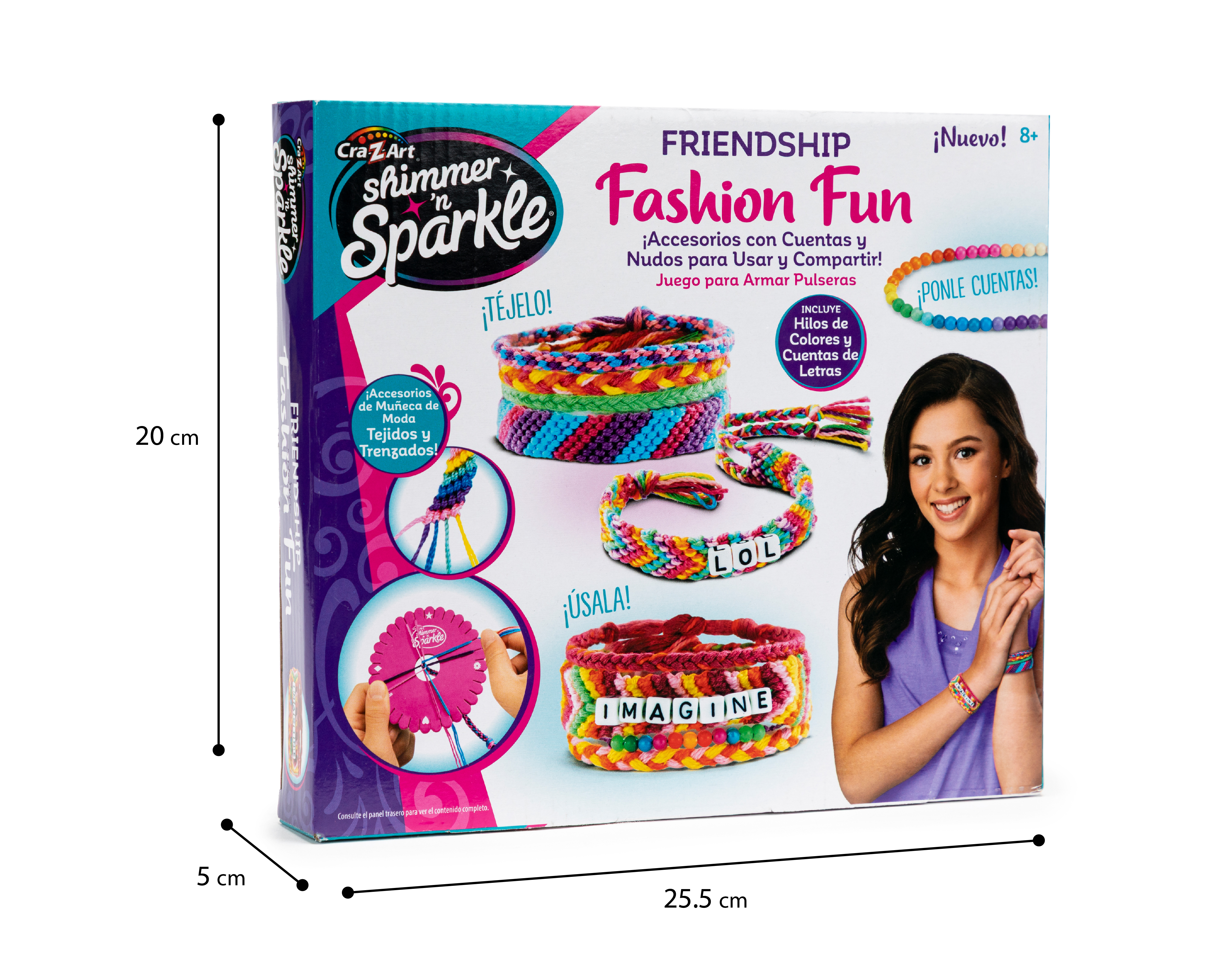 Foto 7 pulgar | Foto 6 | Kit para Hacer Pulseras Shimmer 'N Sparkle con Accesorios