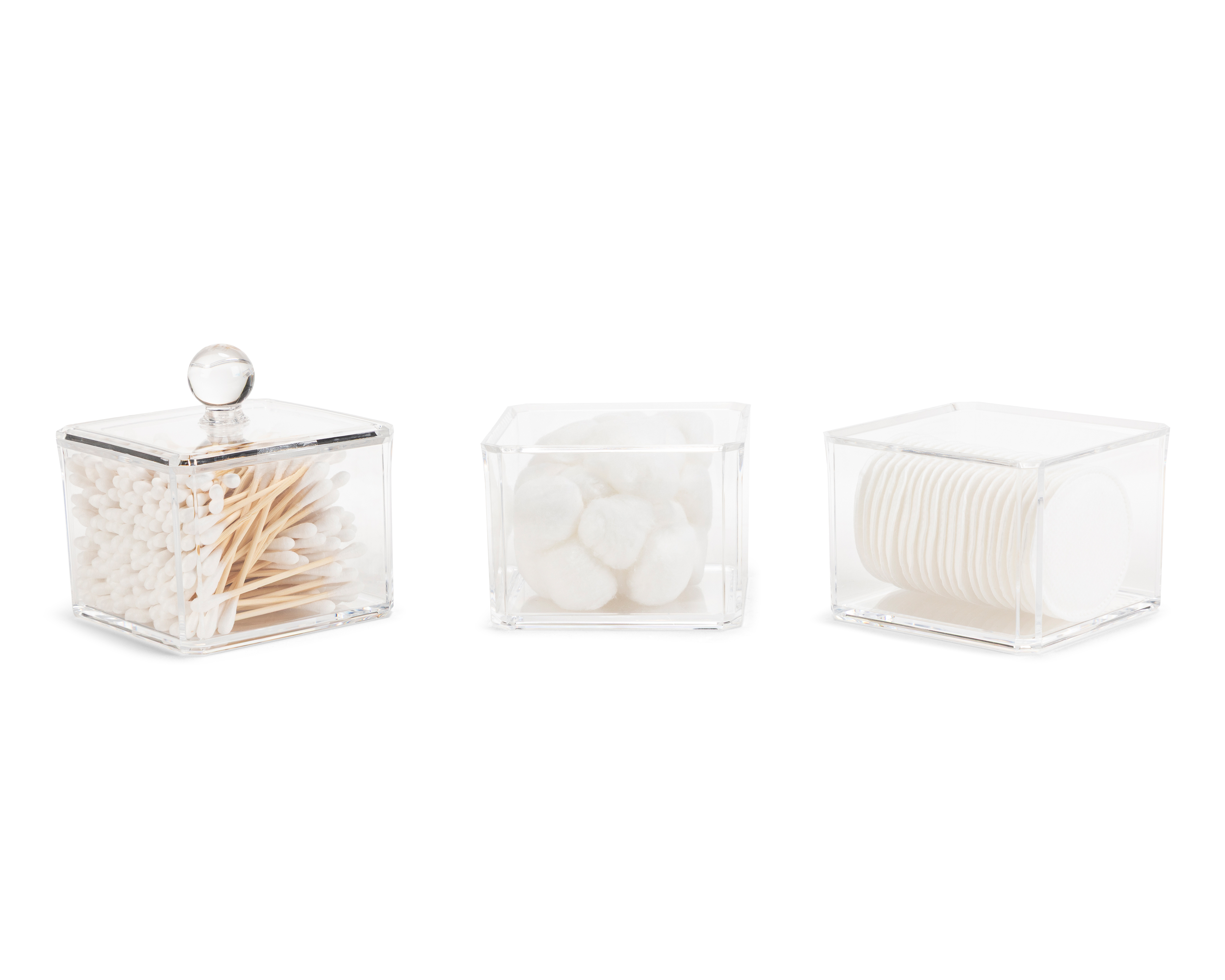 Foto 3 pulgar | Foto 2 | Organizador de Hisopos y Algodón Urban Home de Plástico