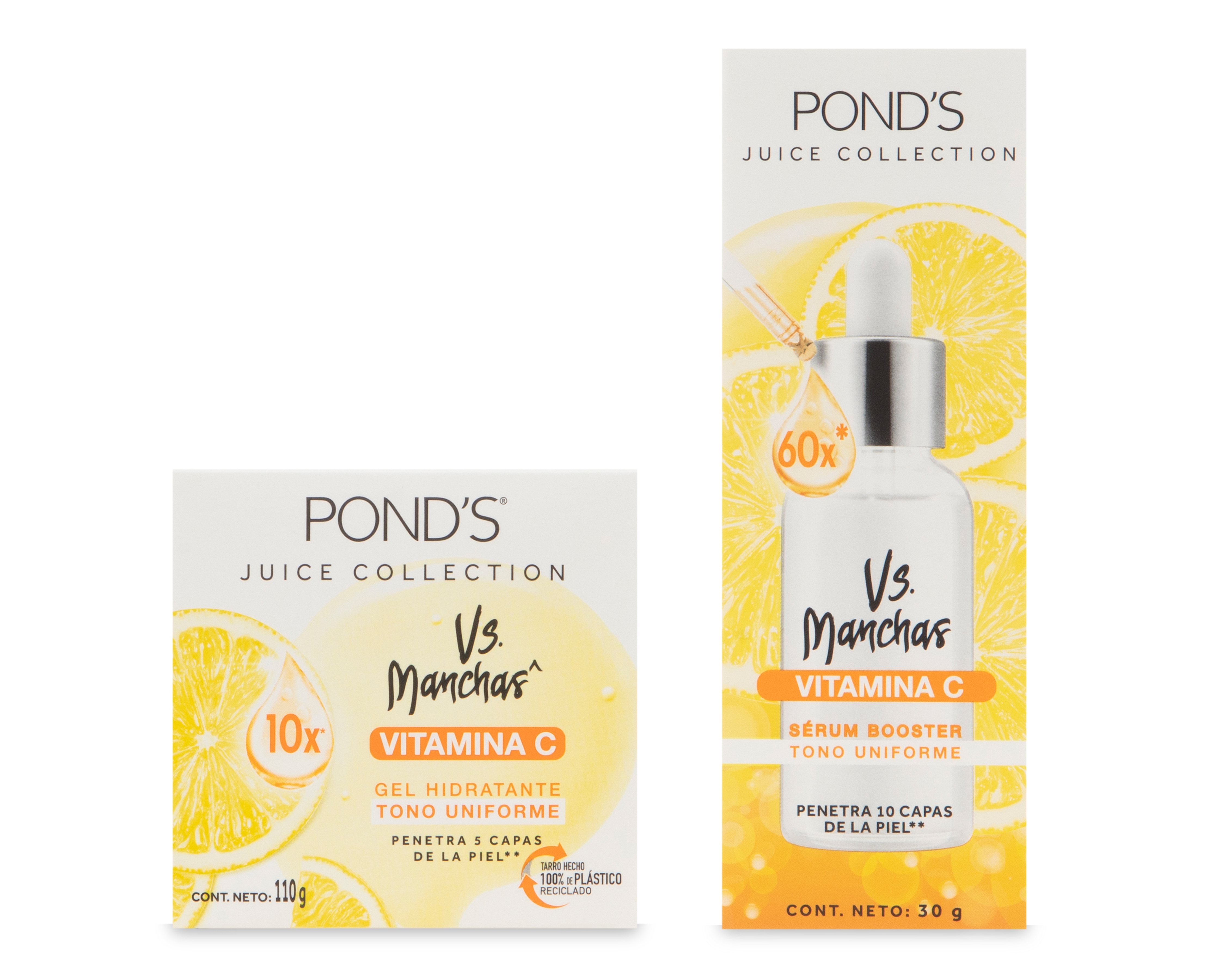 Foto 3 | Foto 3 | Sérum Booster 30 ml + Gel Hidratante 110 g Pond's Vitamina C 2 Piezas